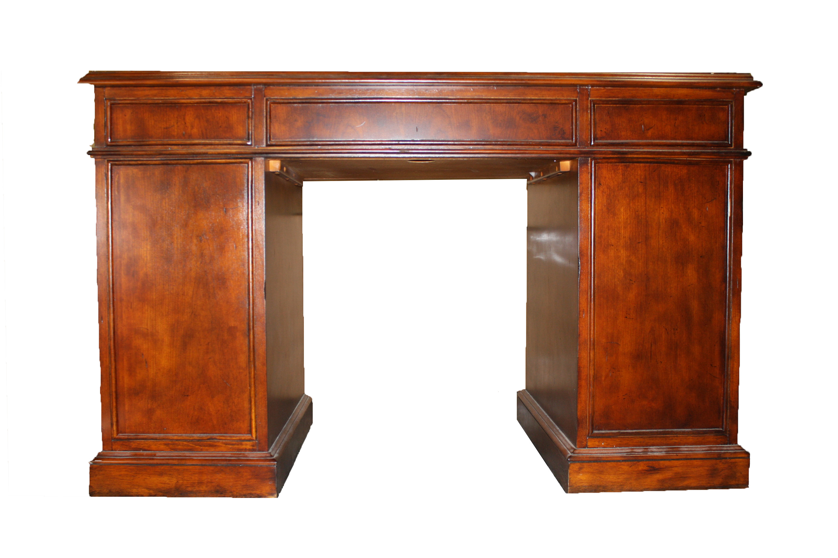 "Seven Seas" Mahogany Knee Hole Desk by Hooker Furniture