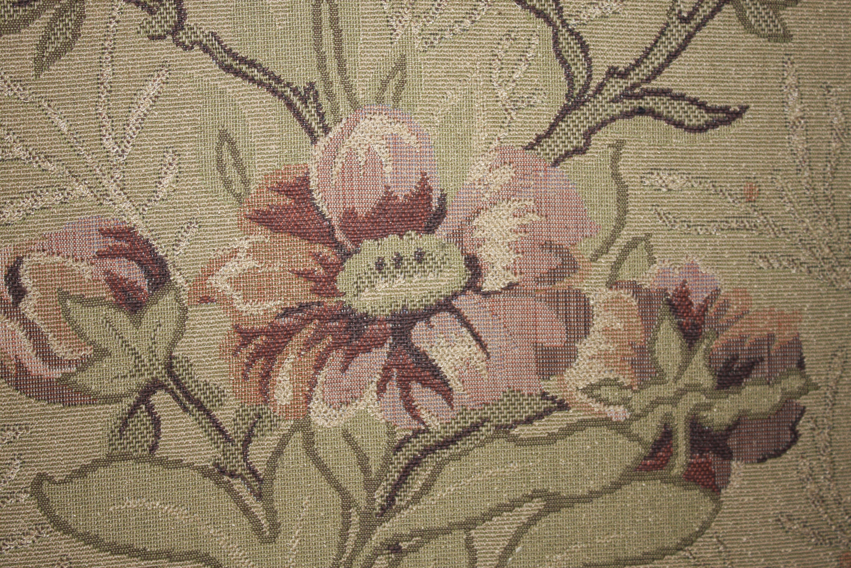 Vintage Queen Anne Style Arm Chair