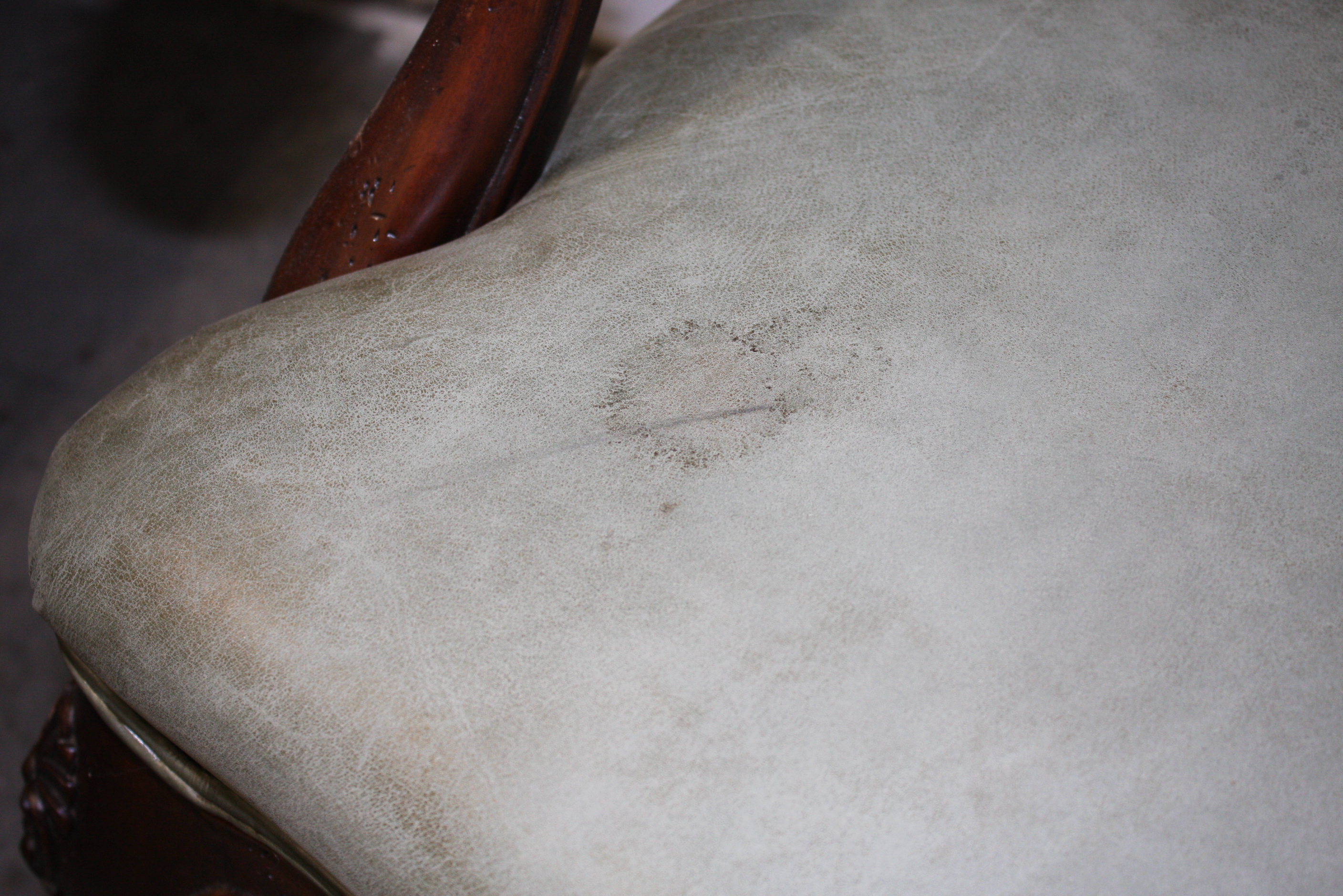 Vintage Queen Anne Style Arm Chair