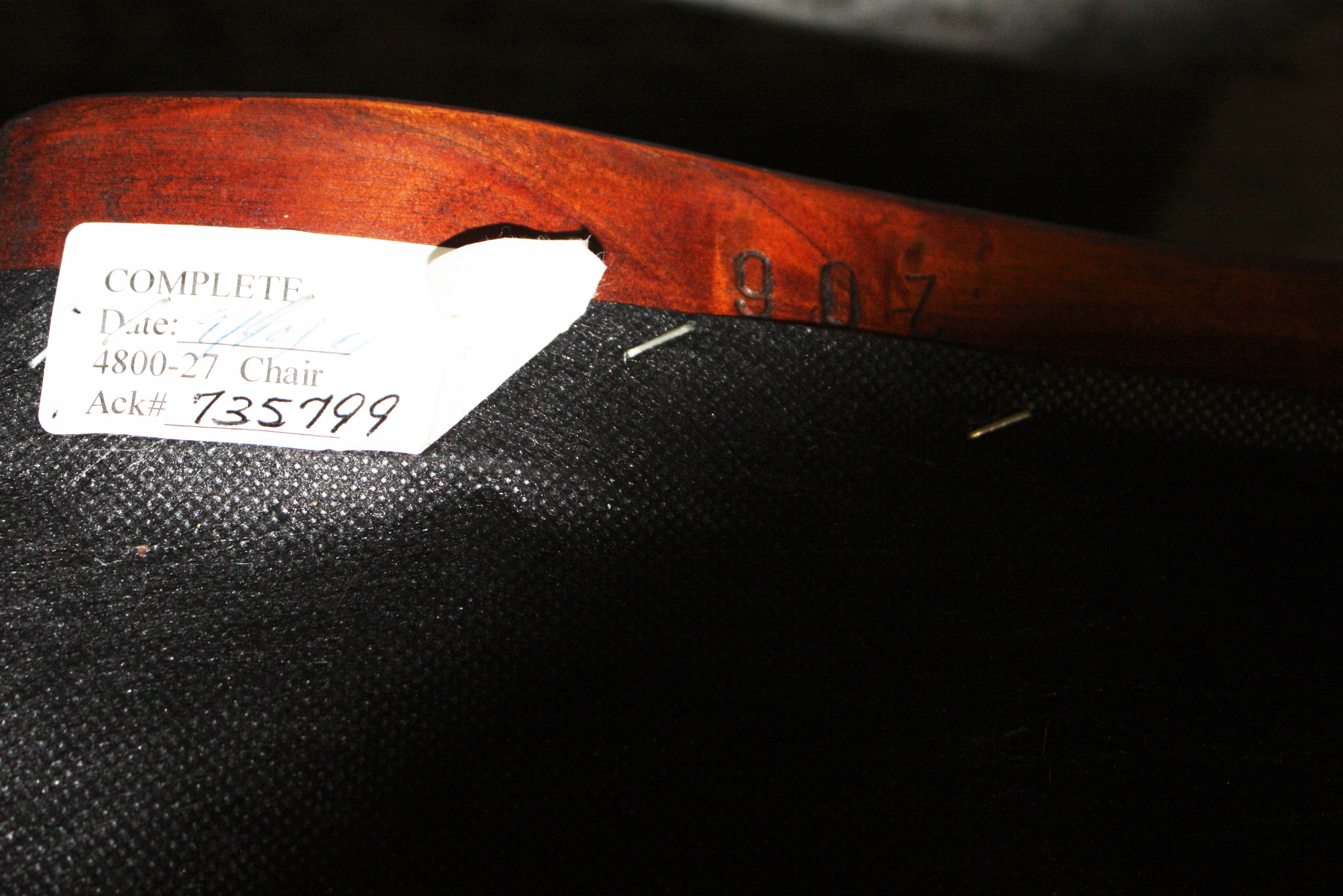 Vintage Queen Anne Style Arm Chair