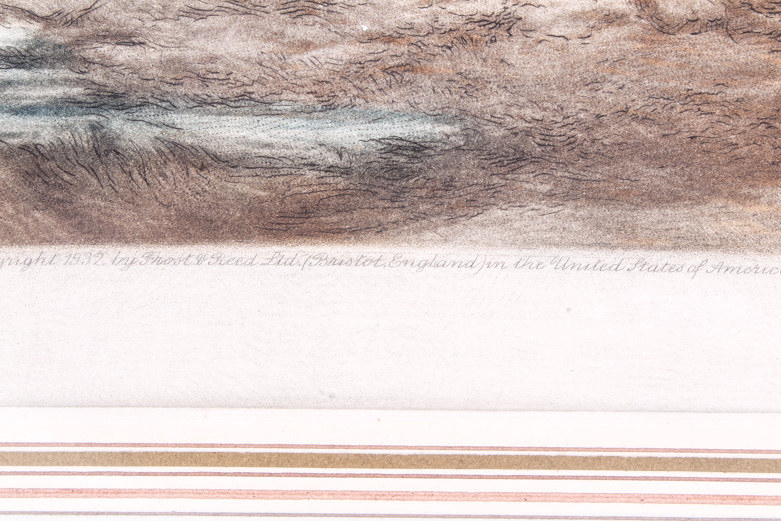 Eugene Tily Color Mezzotints on Paper After William Shaver Paintings