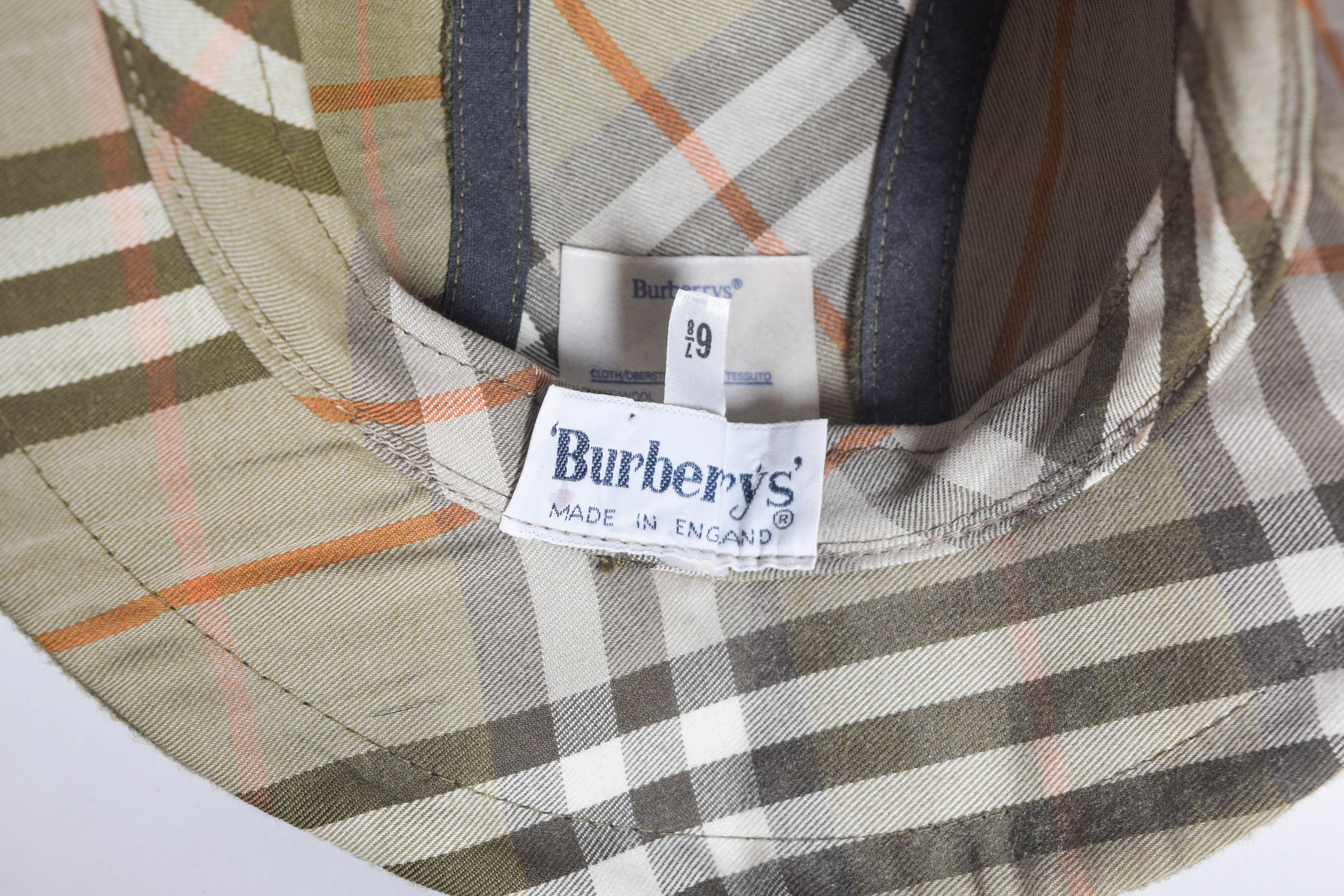 Pair of Men's Burberry Bucket Hats