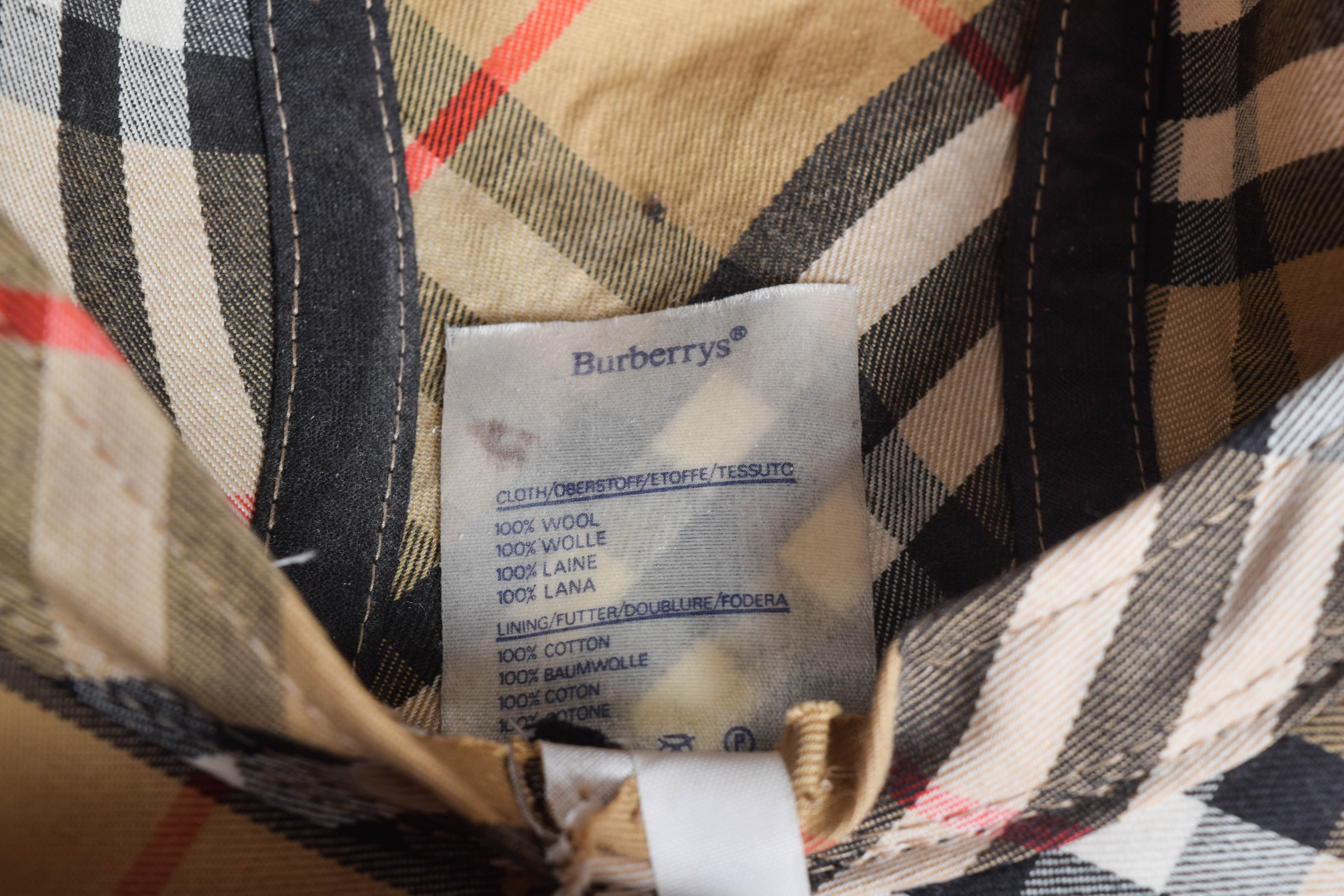 Pair of Men's Burberry Bucket Hats