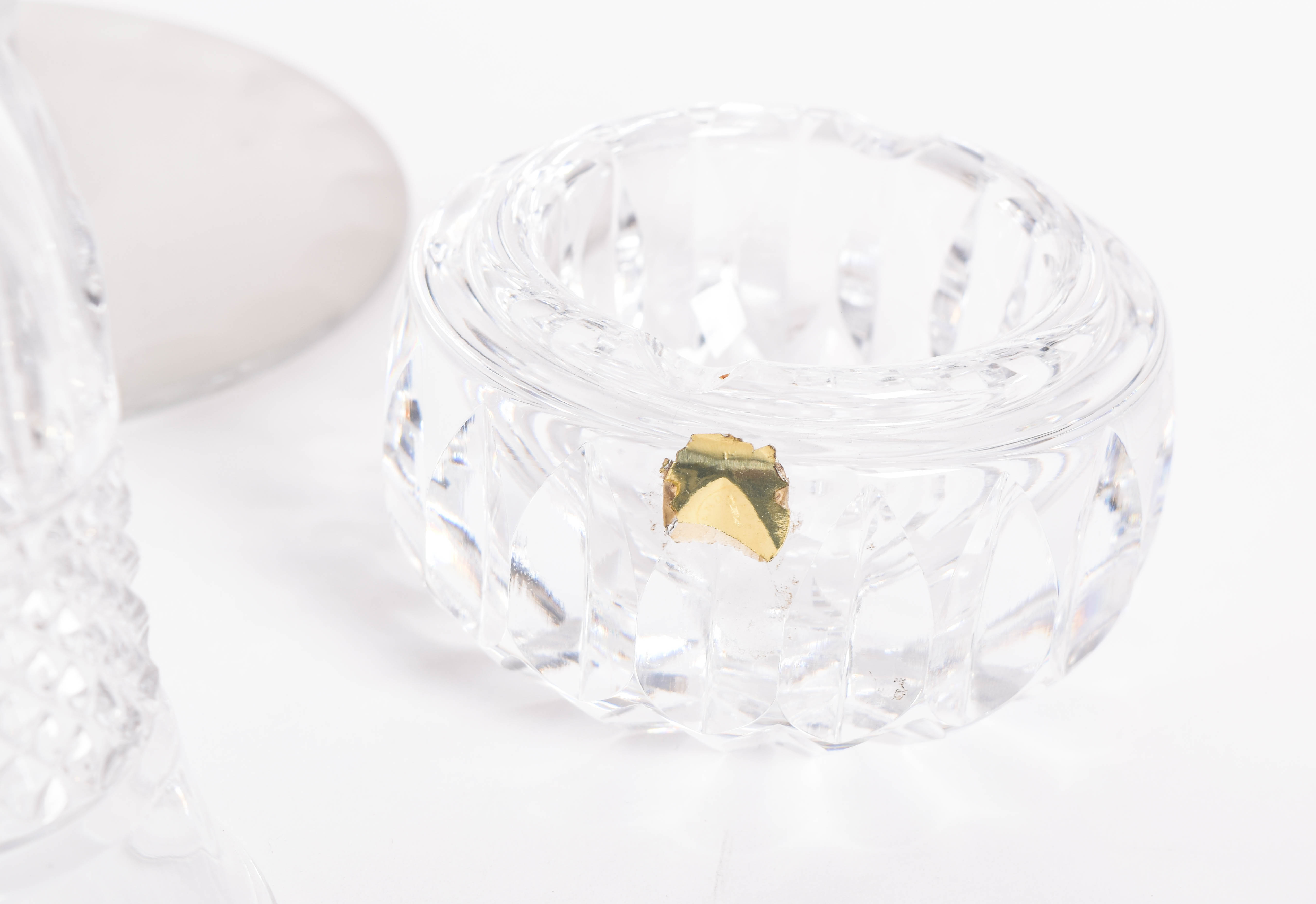 Collection of Vintage Crystal Serveware