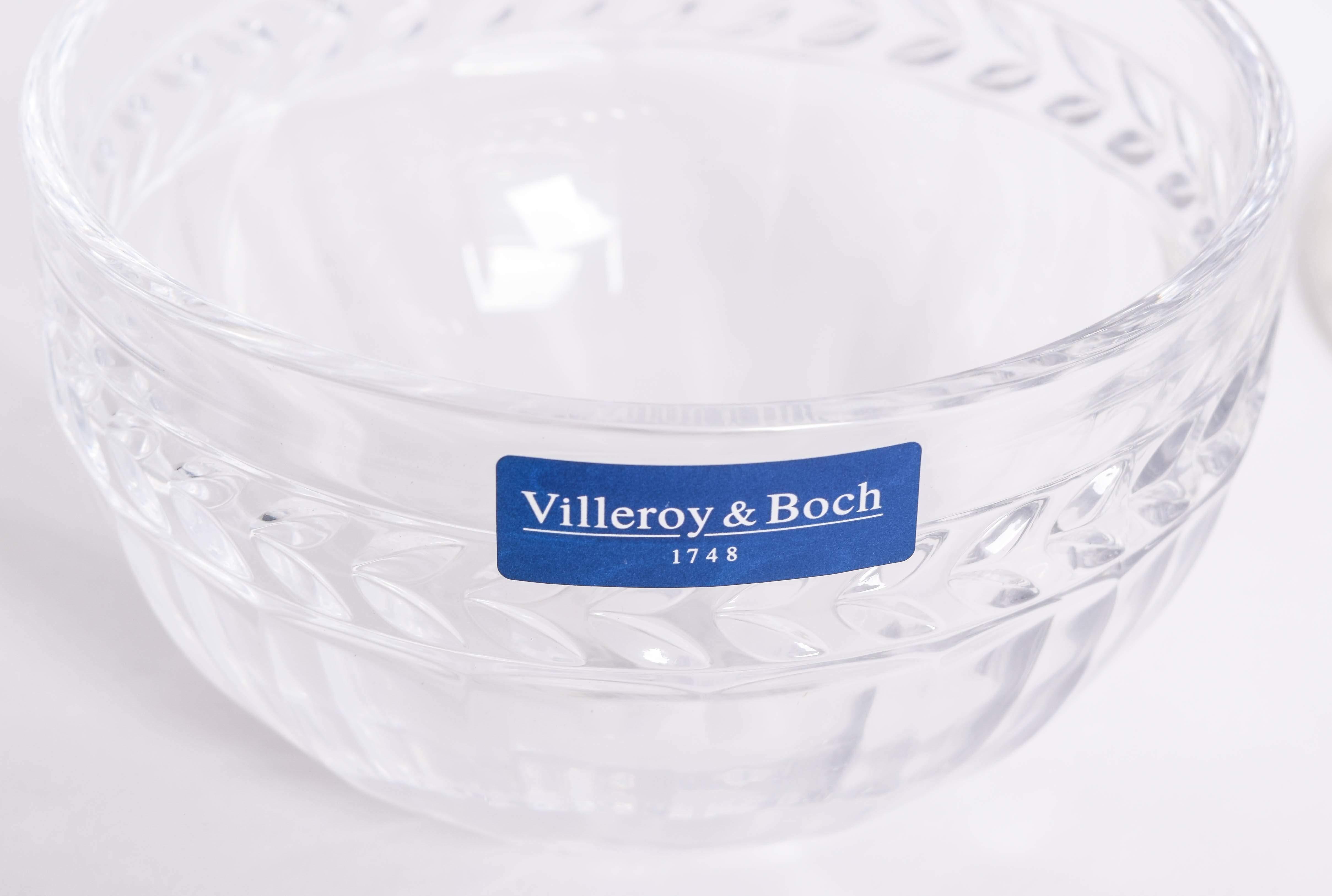 Collection of Vintage Crystal Serveware