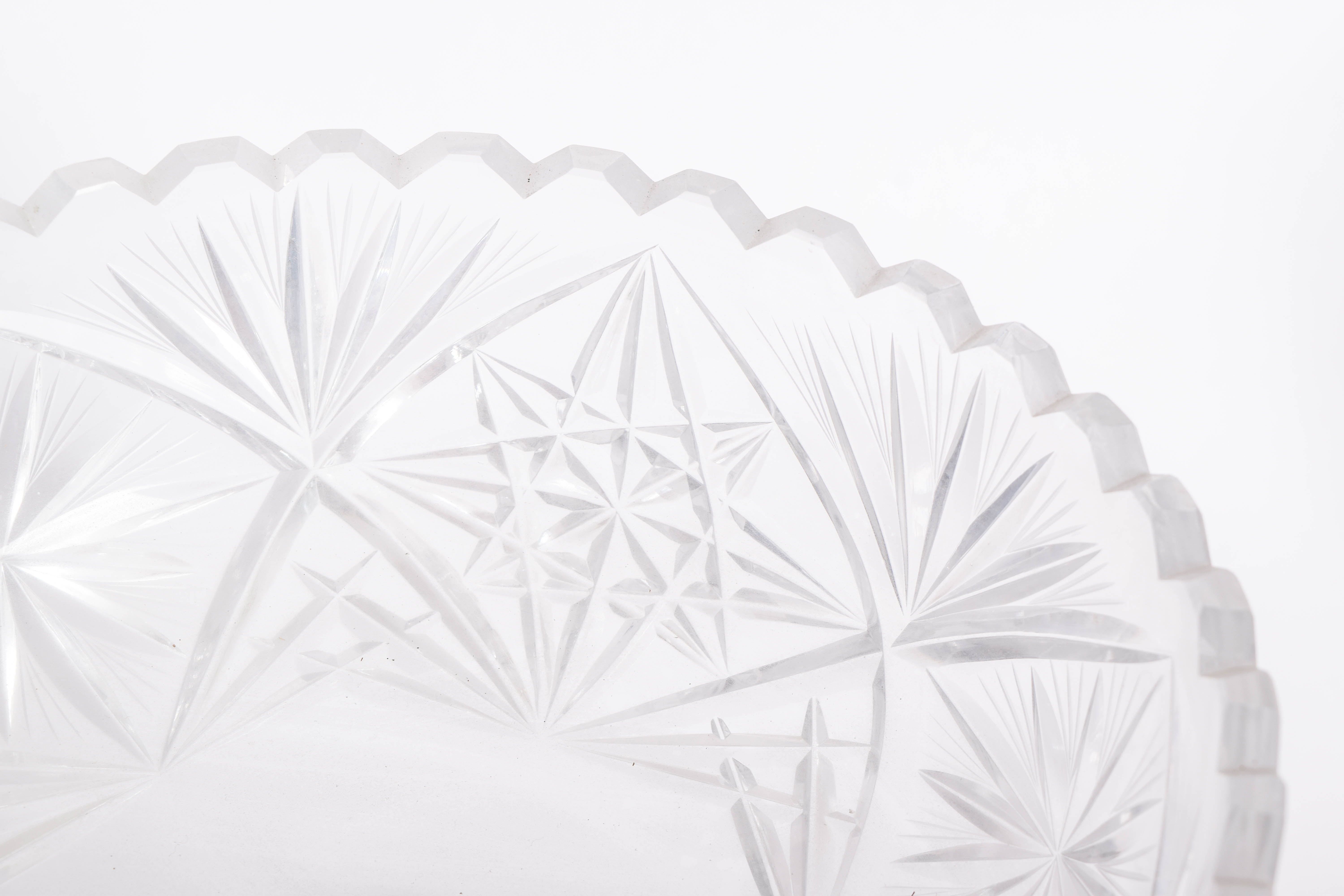 Collection of Vintage Crystal Serveware