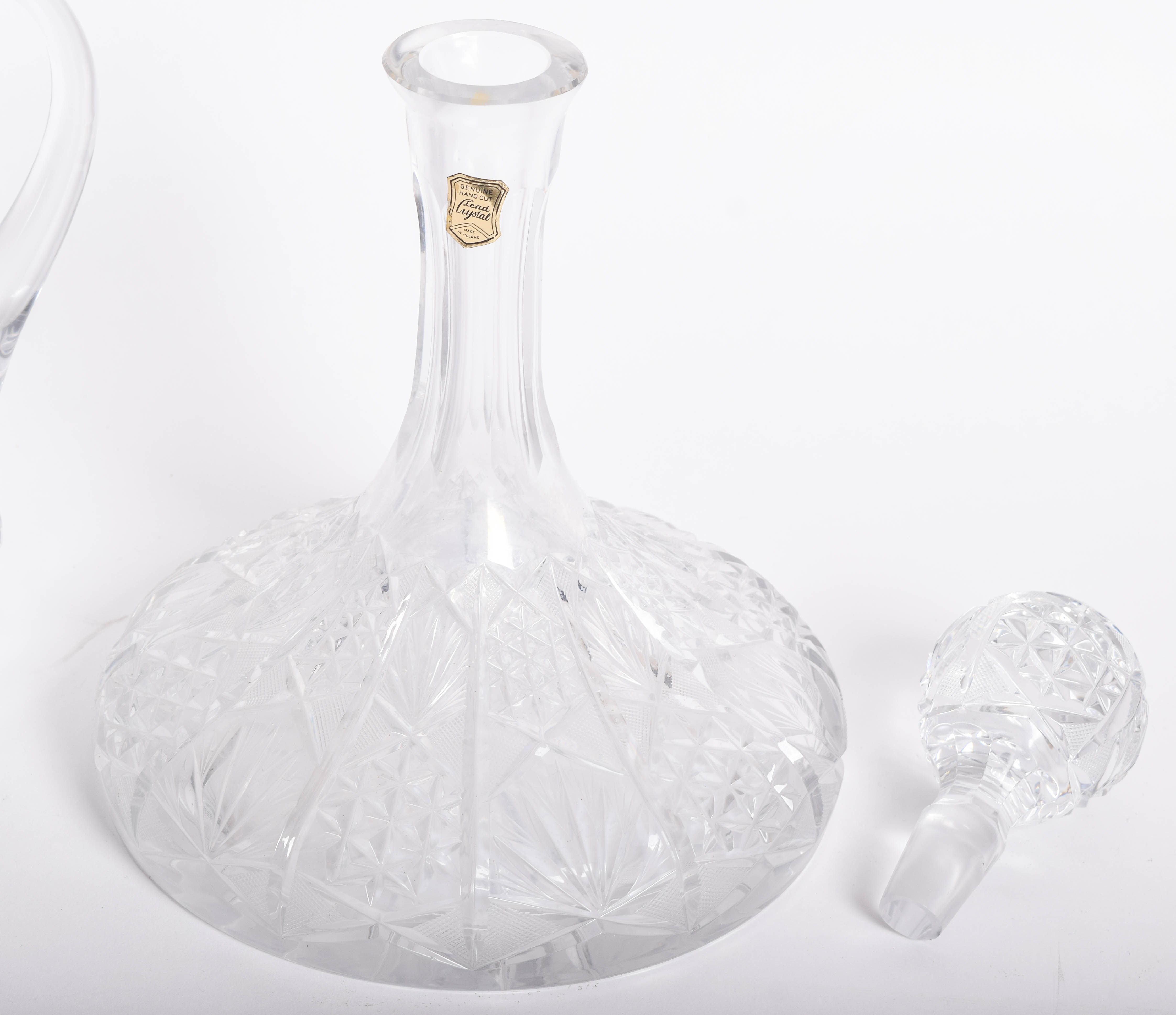 Collection of Vintage Crystal Serveware