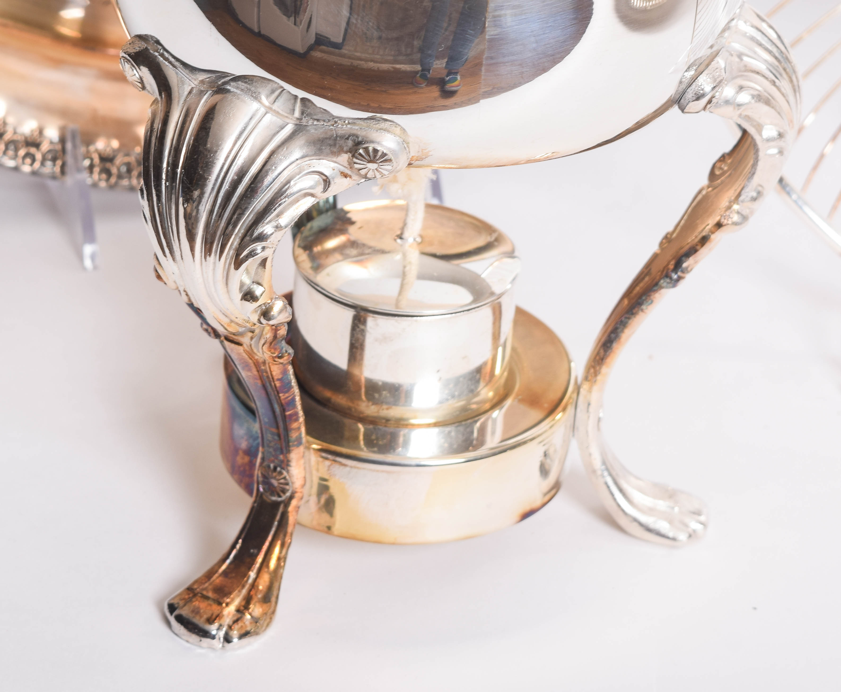 Collection of Vintage Plated Silver Serveware