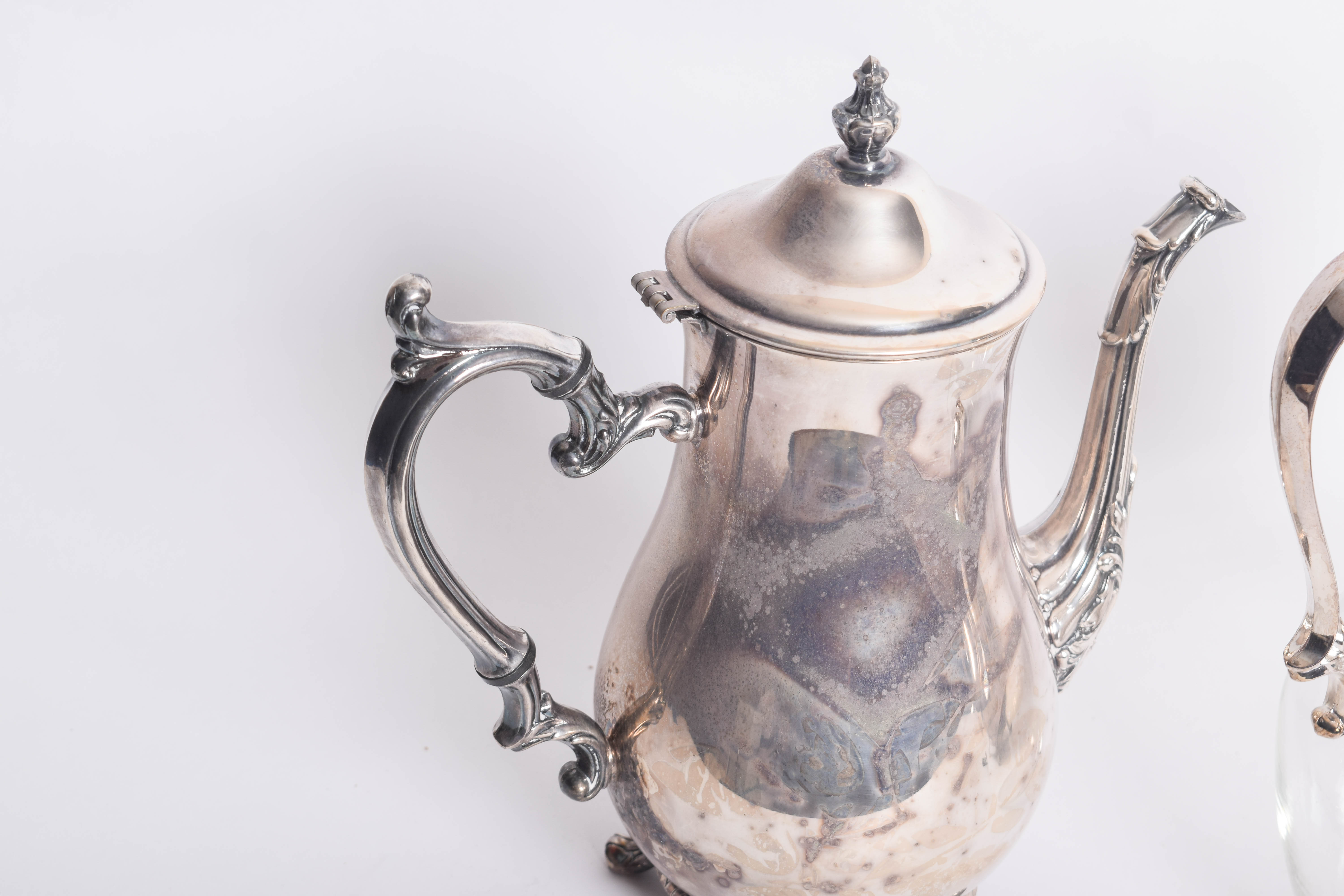 Collection of Vintage Plated Silver Serveware