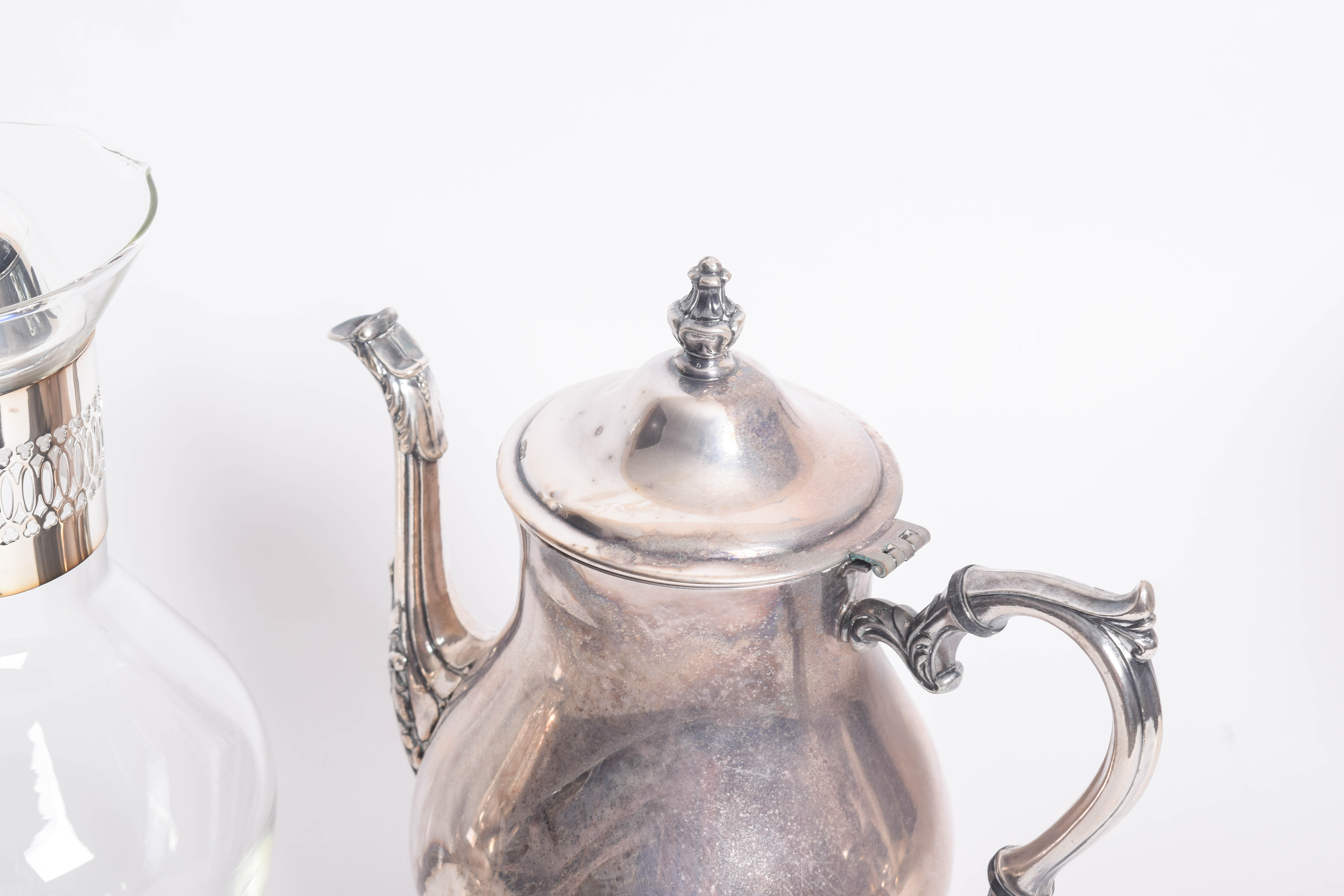 Collection of Vintage Plated Silver Serveware