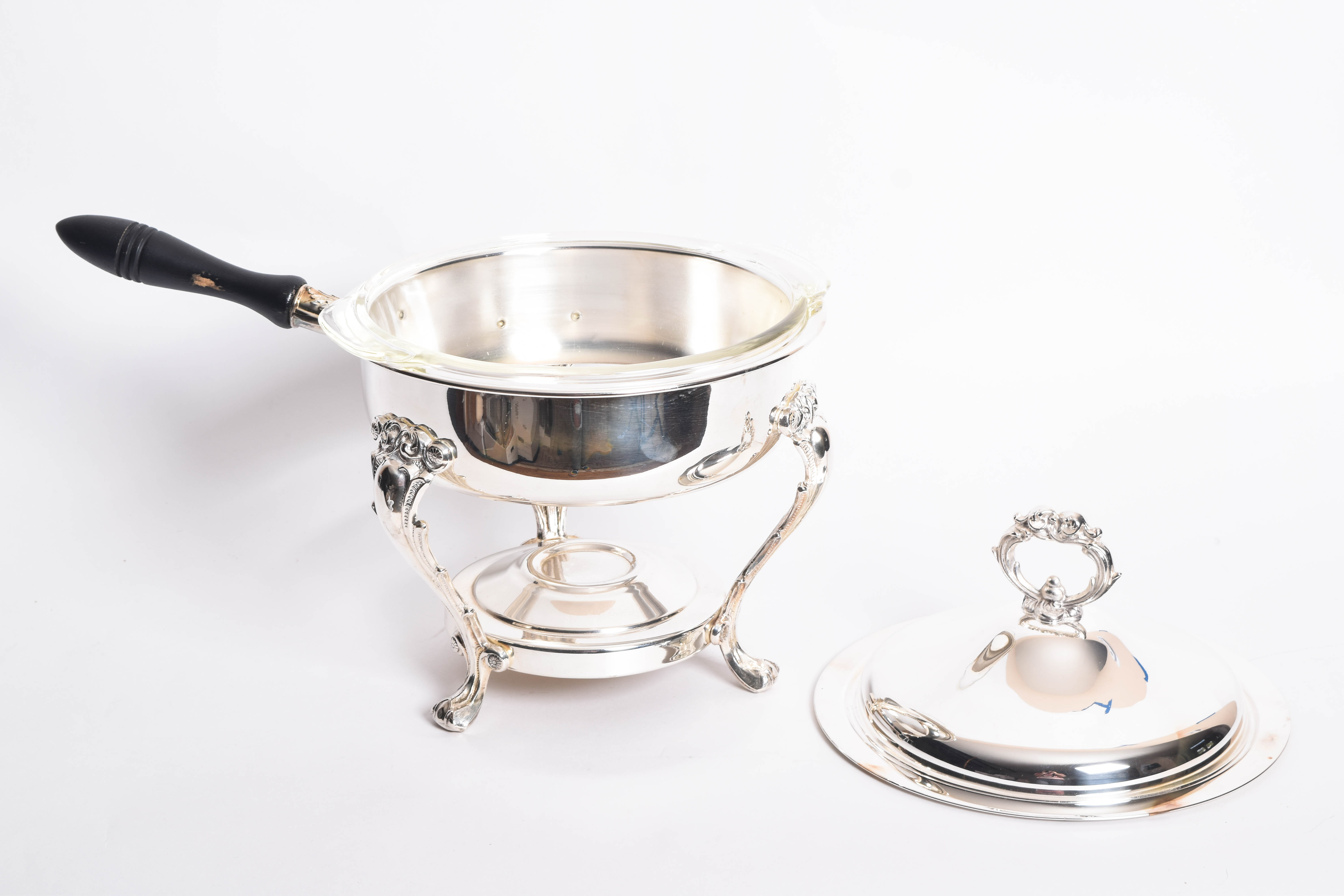 Collection of Vintage Plated Silver Serveware