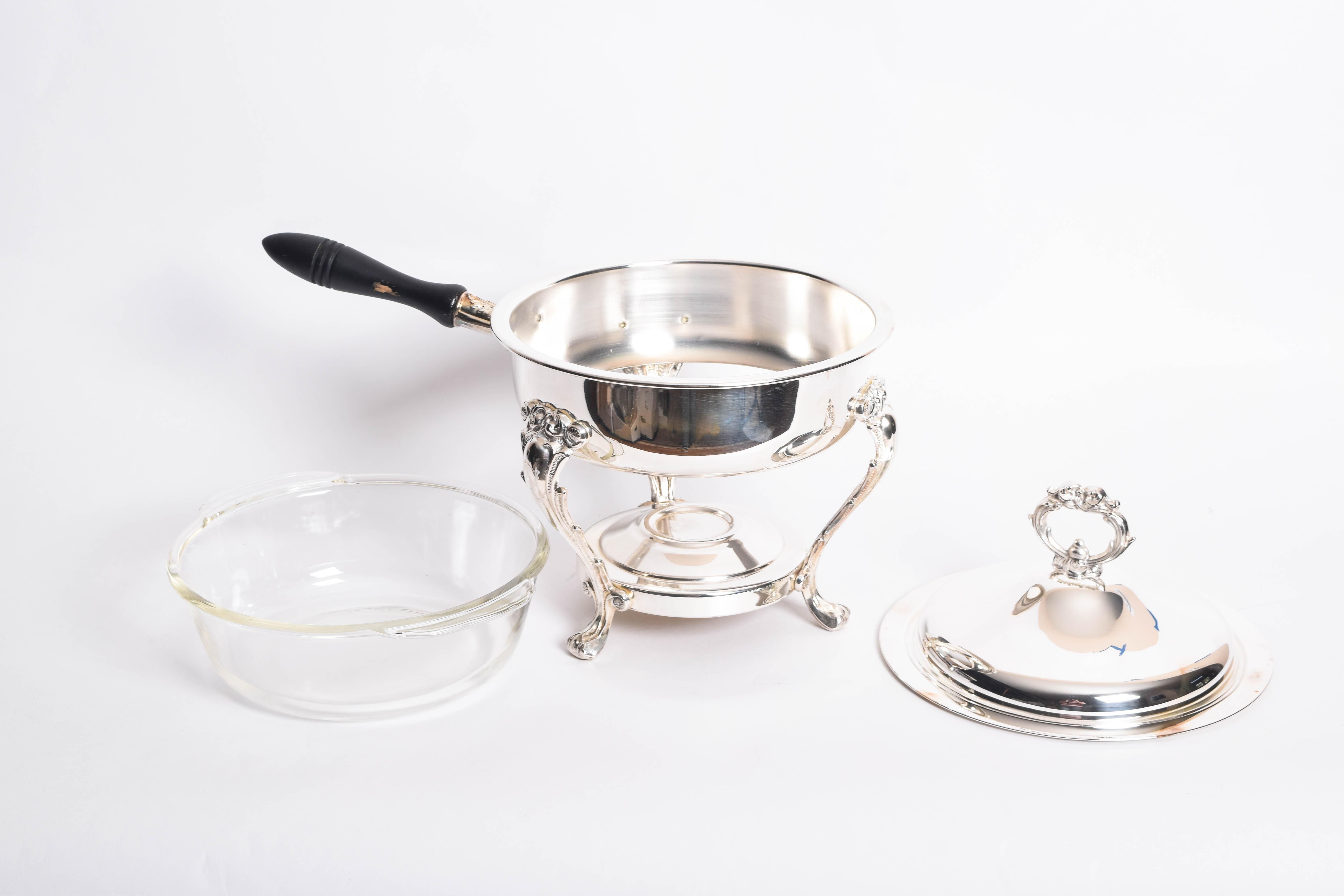 Collection of Vintage Plated Silver Serveware