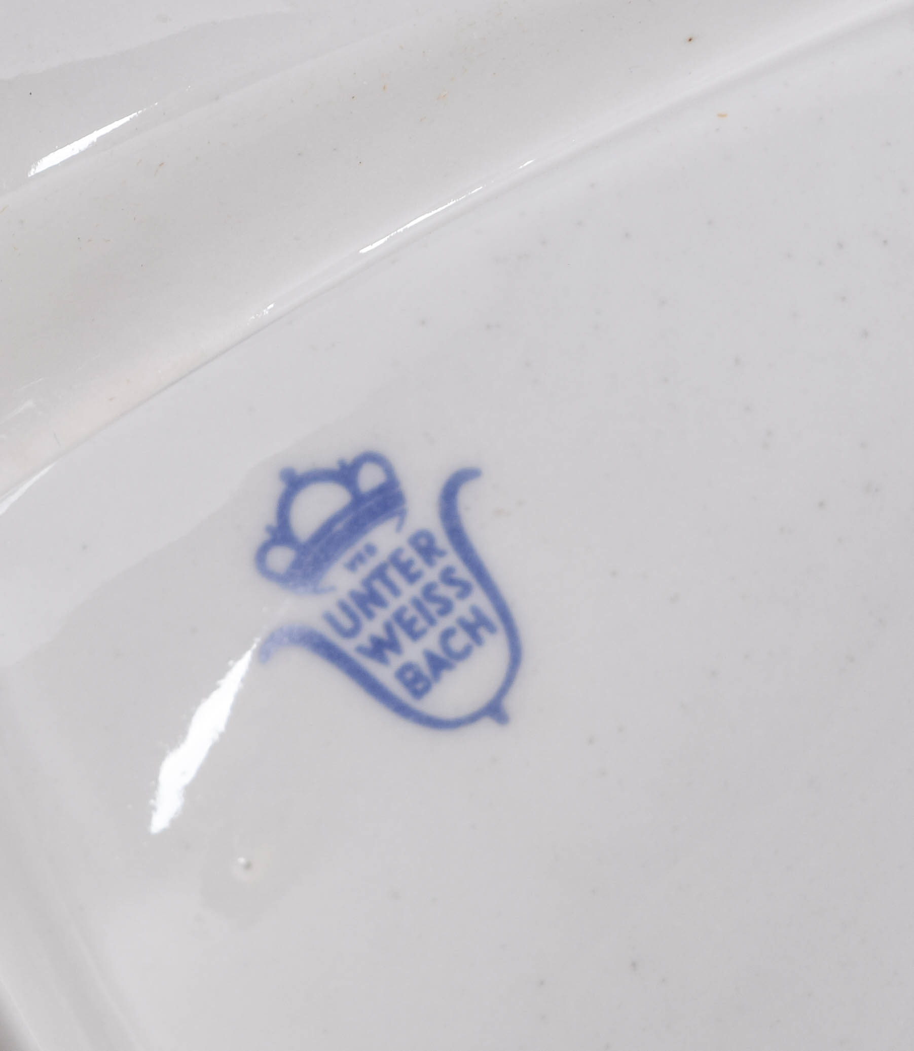 Pair of Porcelain Dresden Lace Figurines