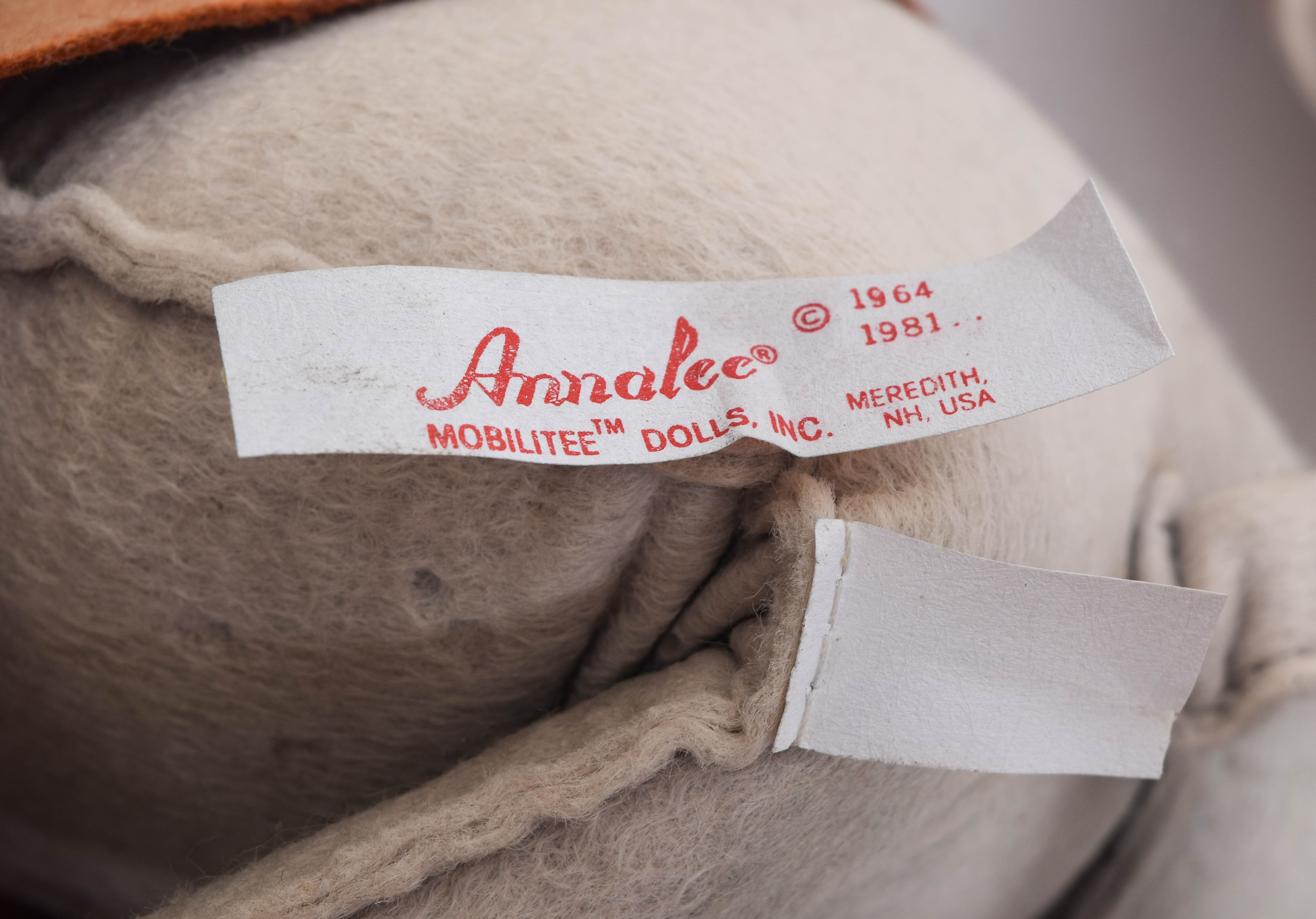 Pair of Vintage Mice Figurines by Annalee