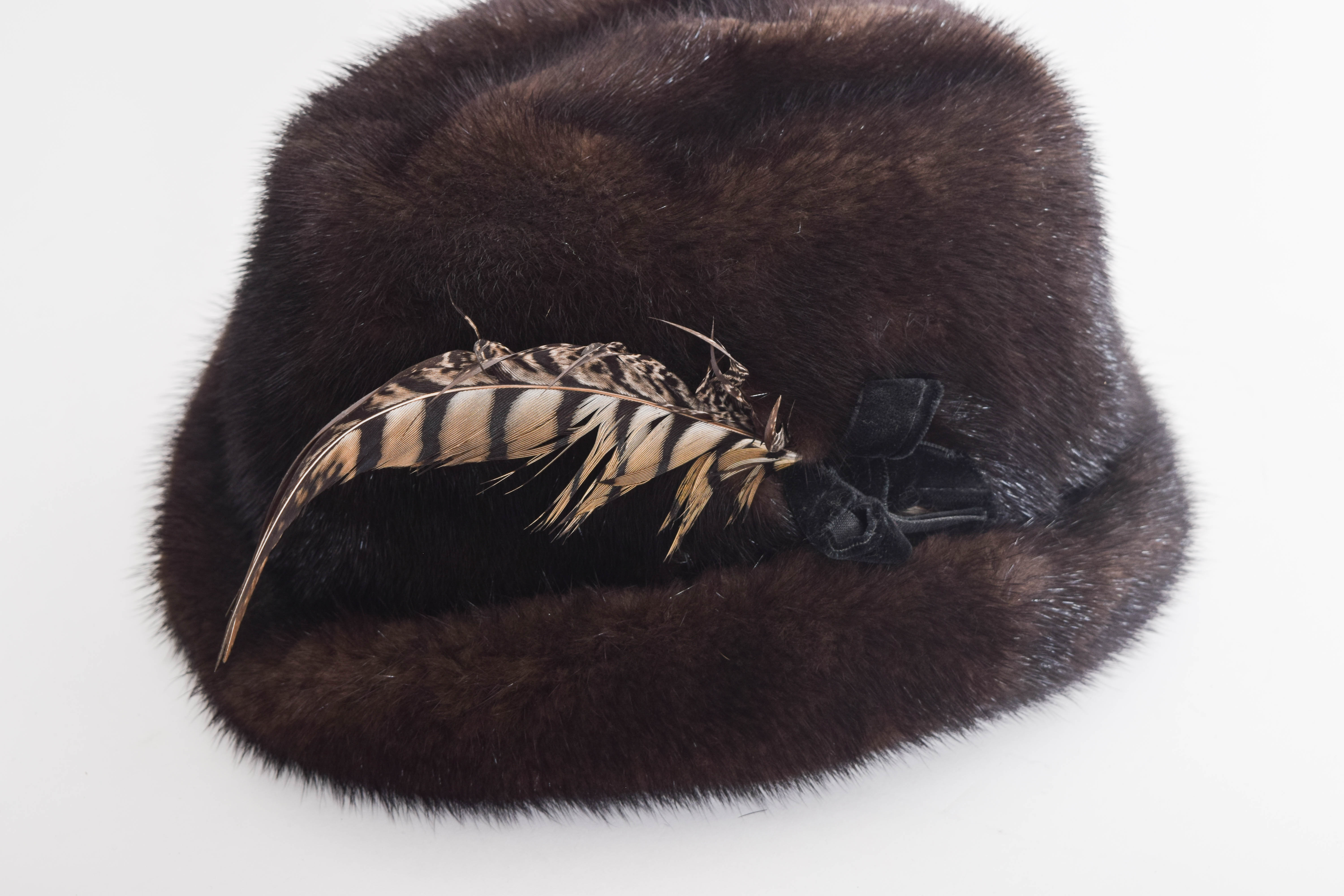 Vintage Vincent & Bill New York Mink Fur Hat