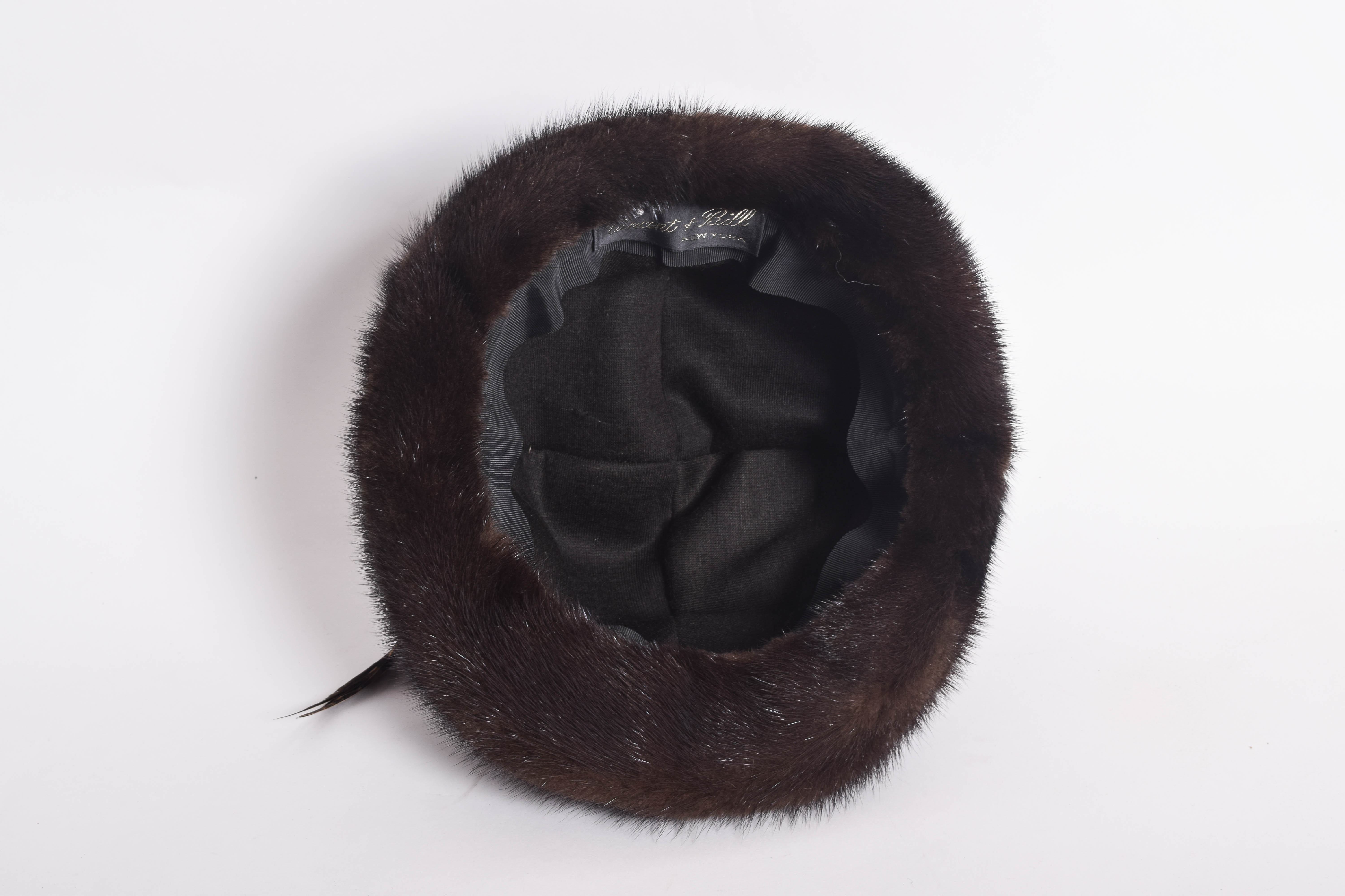 Vintage Vincent & Bill New York Mink Fur Hat
