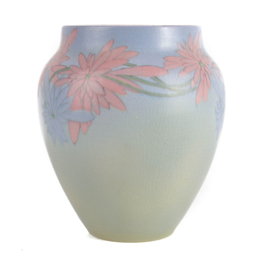 1918 Rookwood Pottery Vase Signed Sallie E. Coyne