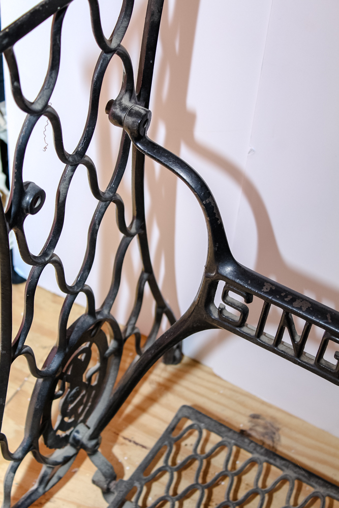 Singer Sewing Machine Base