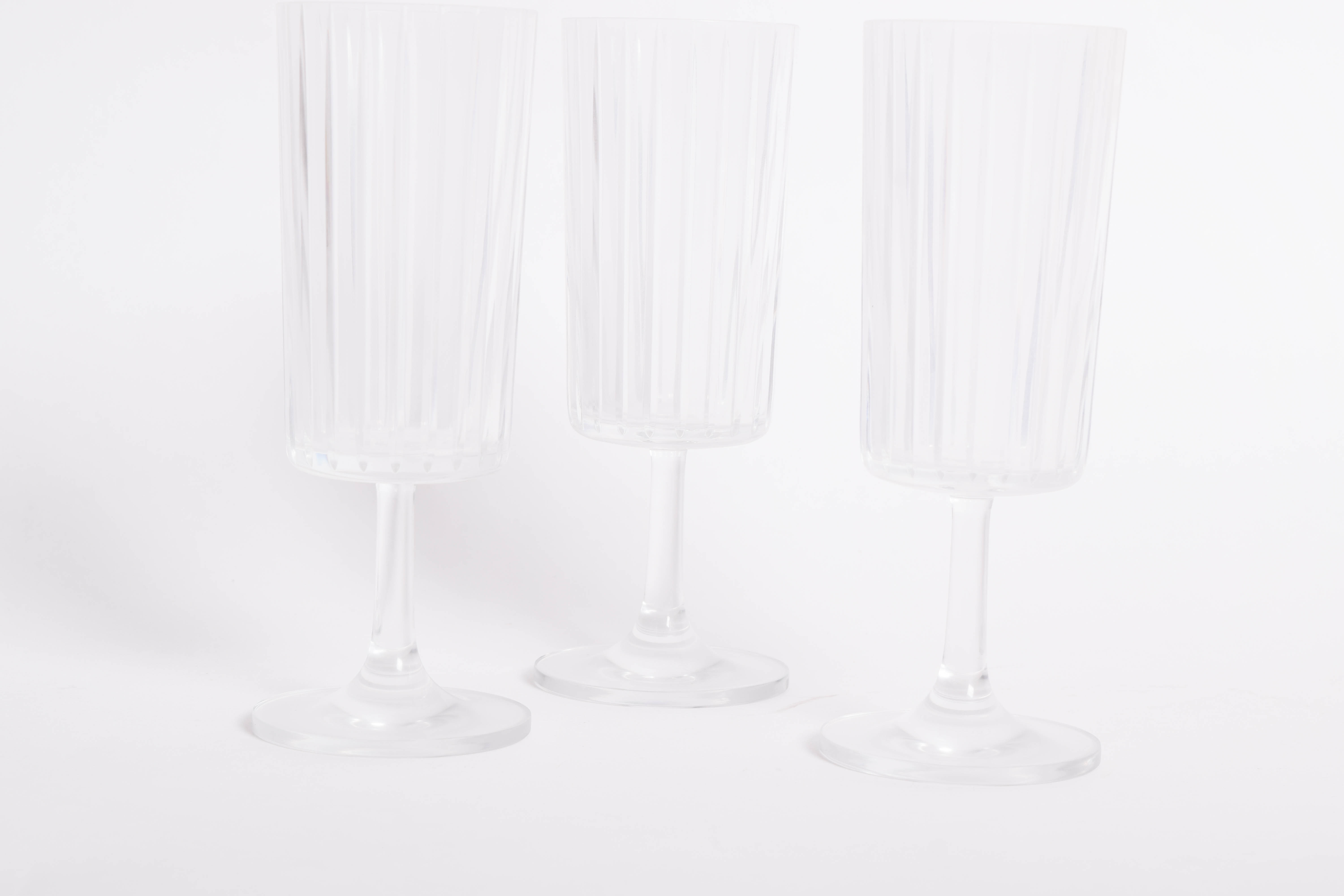 Baccarat "Harmonie" Crystal Goblets