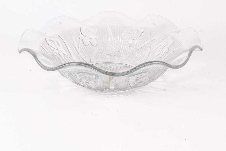 Assortment of Clear Vintage Glassware