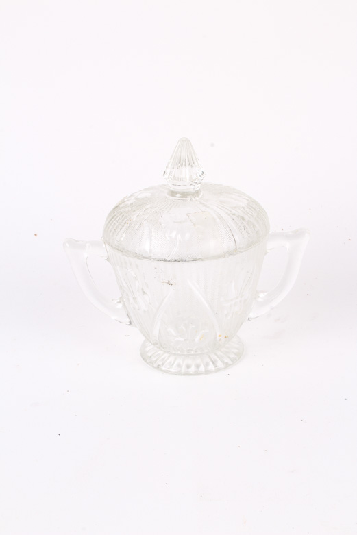 Assortment of Clear Vintage Glassware