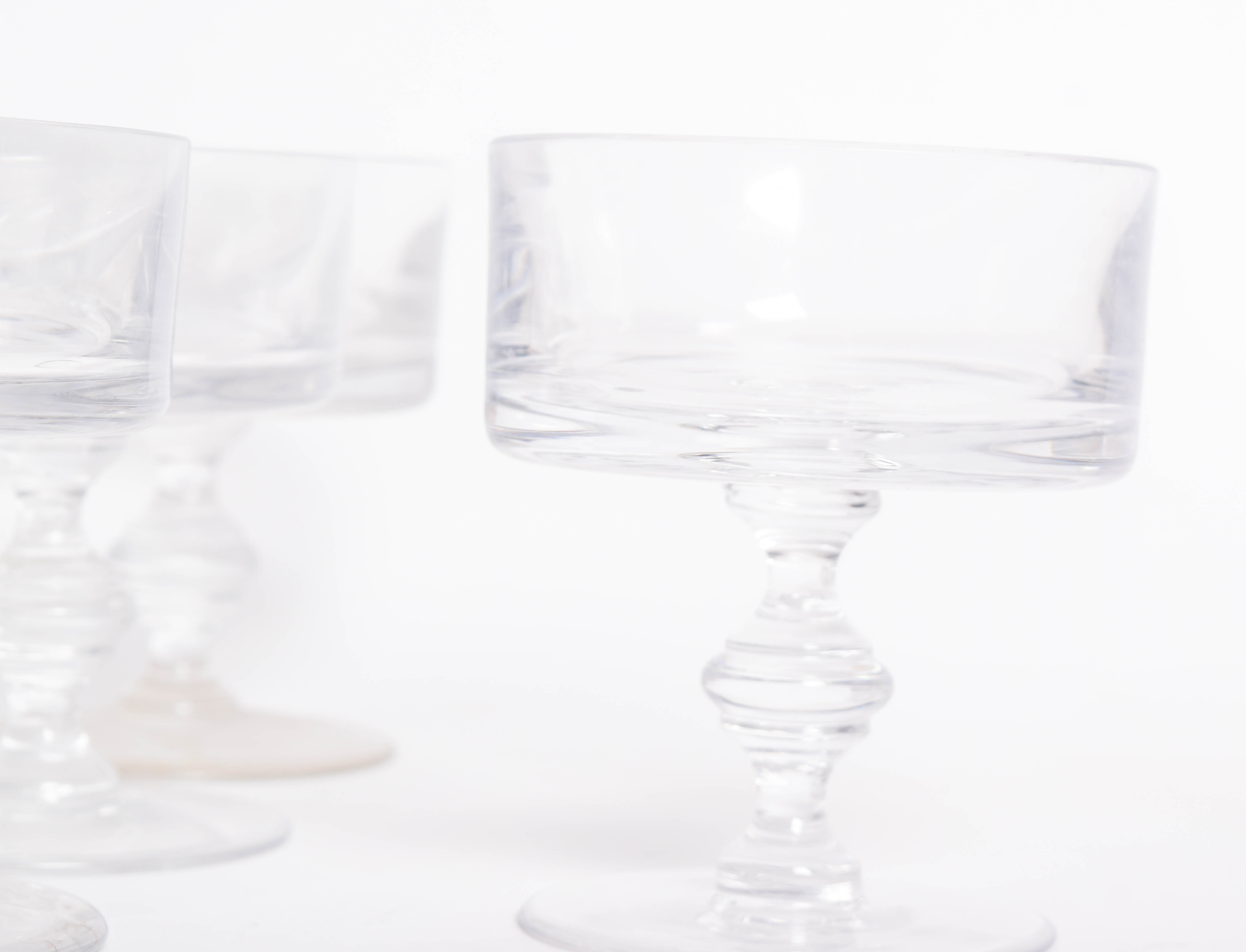 Set of Vintage Sherbet Glasses