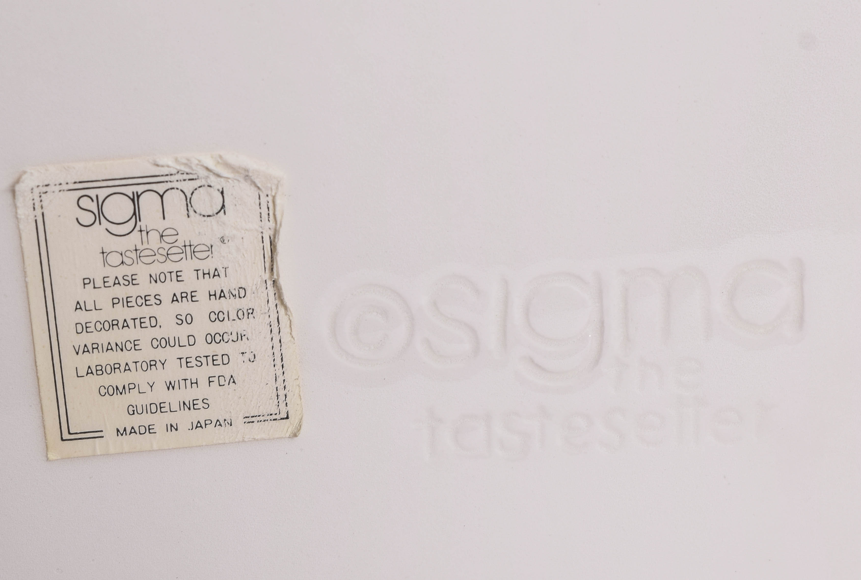 Sigma Porcelain Village Tea Set and Cookie Jar