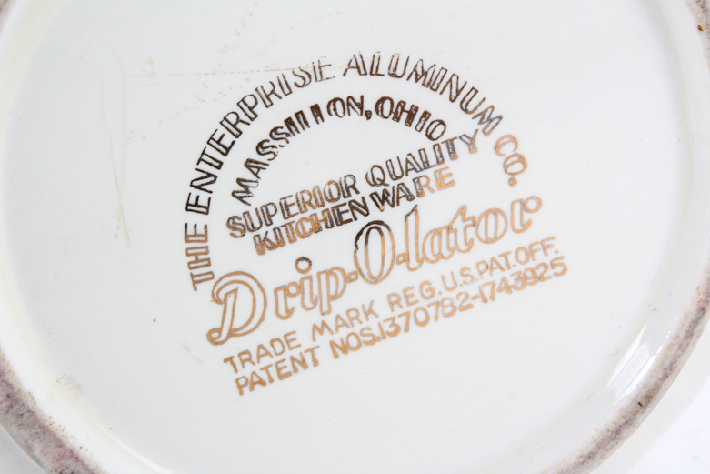 Collection of Vintage Teapots including Enterprise Aluminum Company