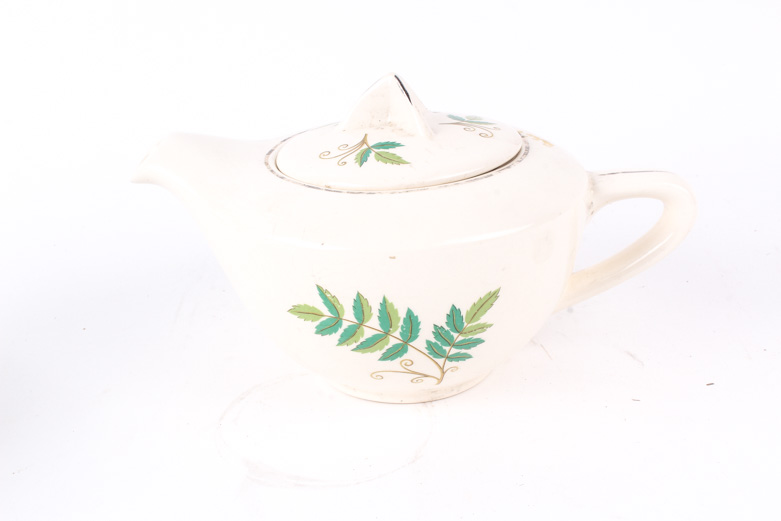 Collection of Vintage Teapots including Enterprise Aluminum Company