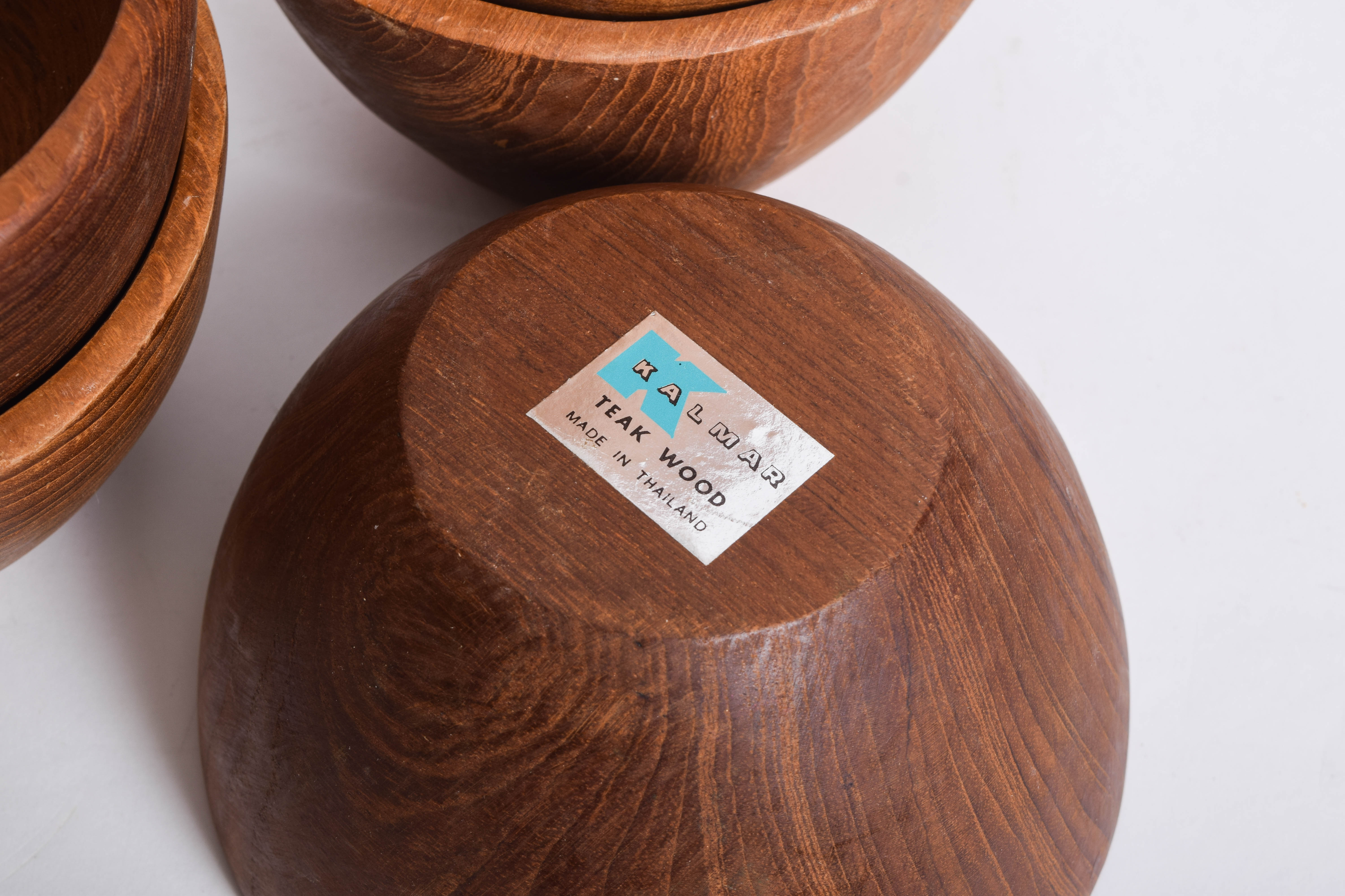 Danish Modern Teak Wood Serveware