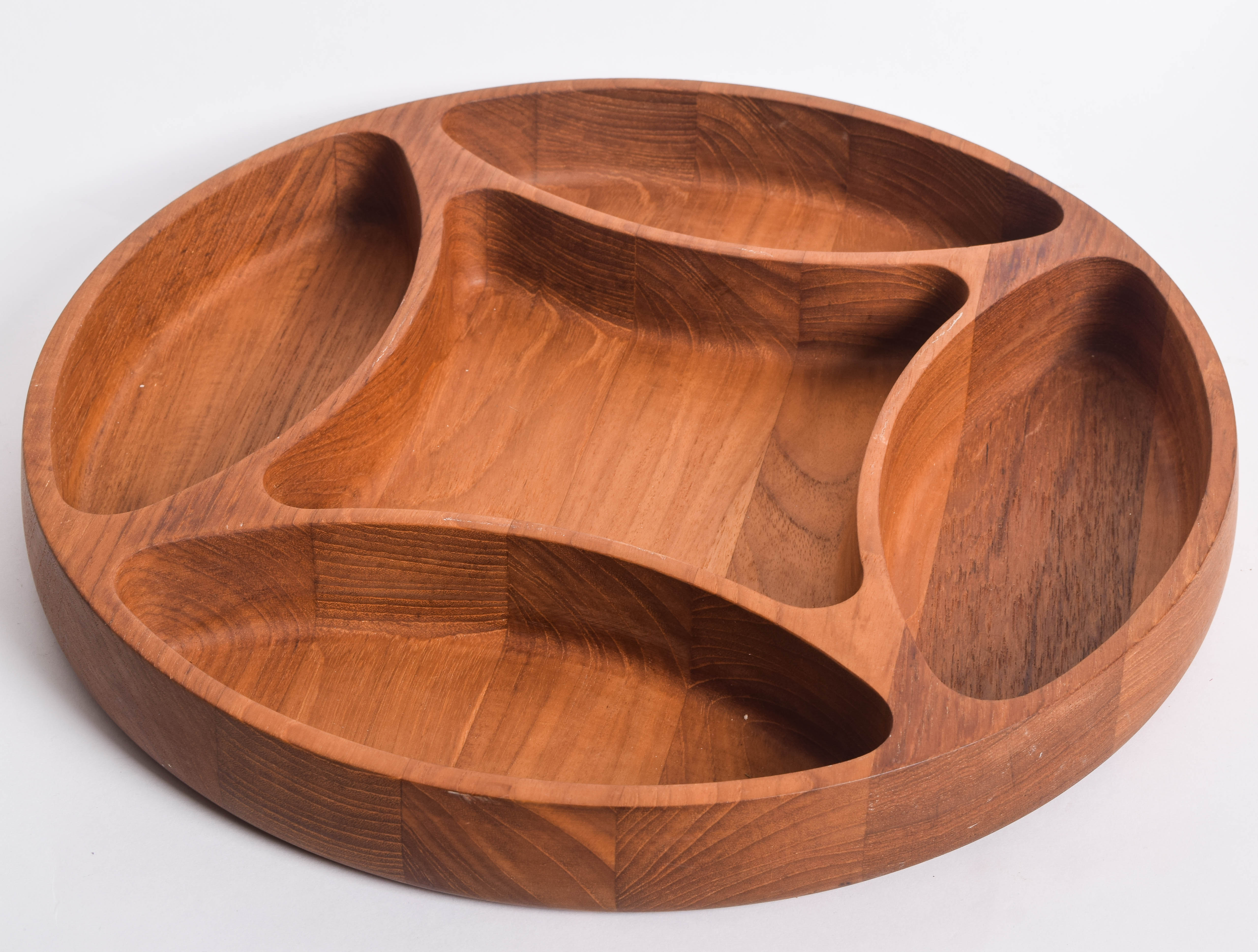 Danish Modern Teak Wood Serveware