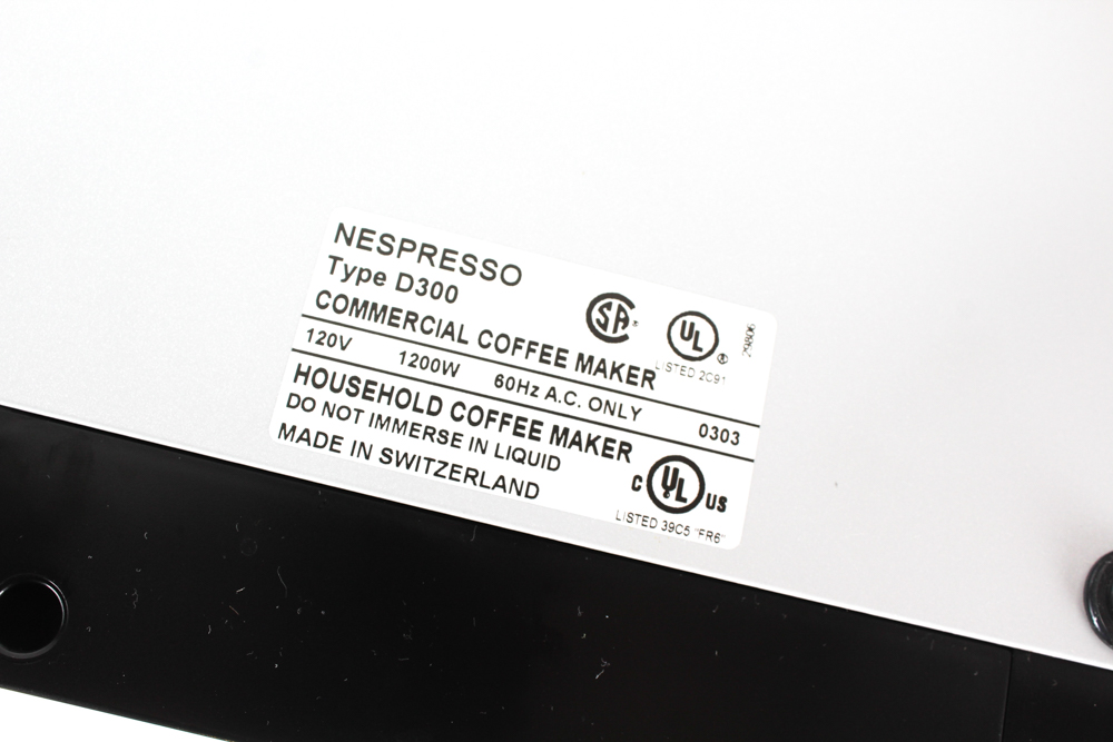 Nespresso D300 Espresso Maker