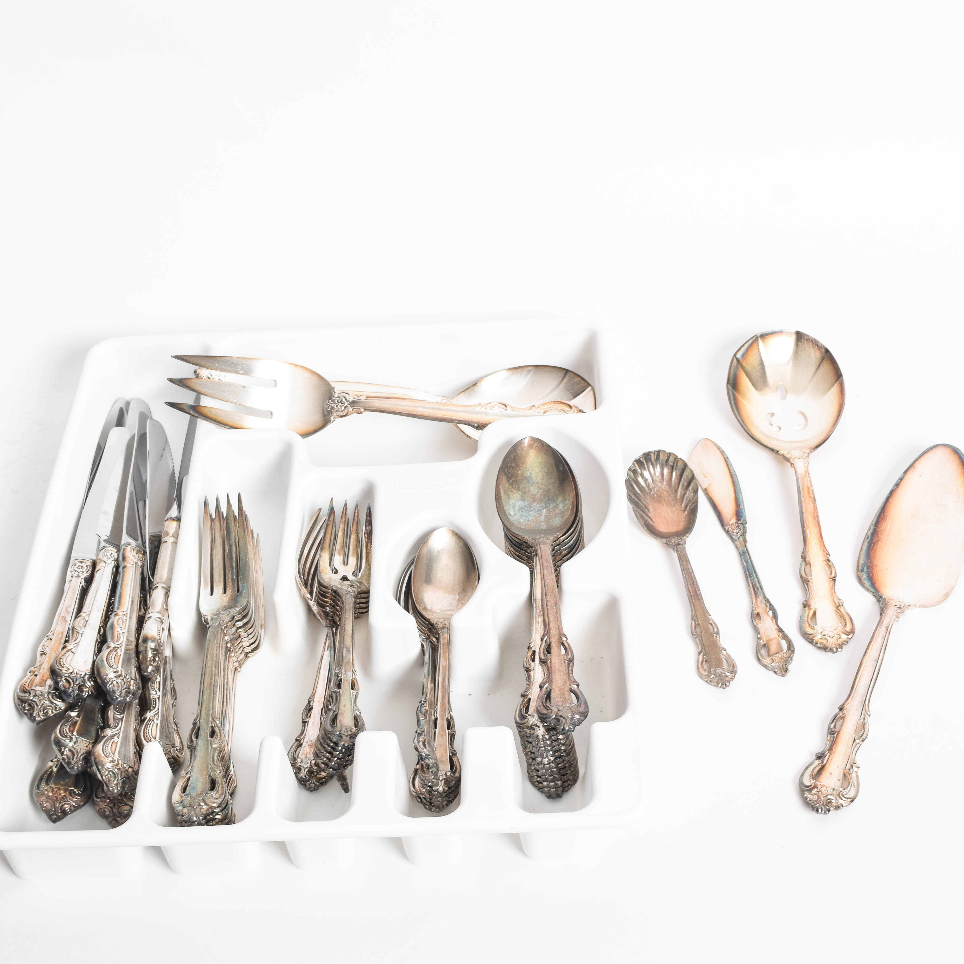 Set of Towle "King Arthur" Silver Plate Flatware