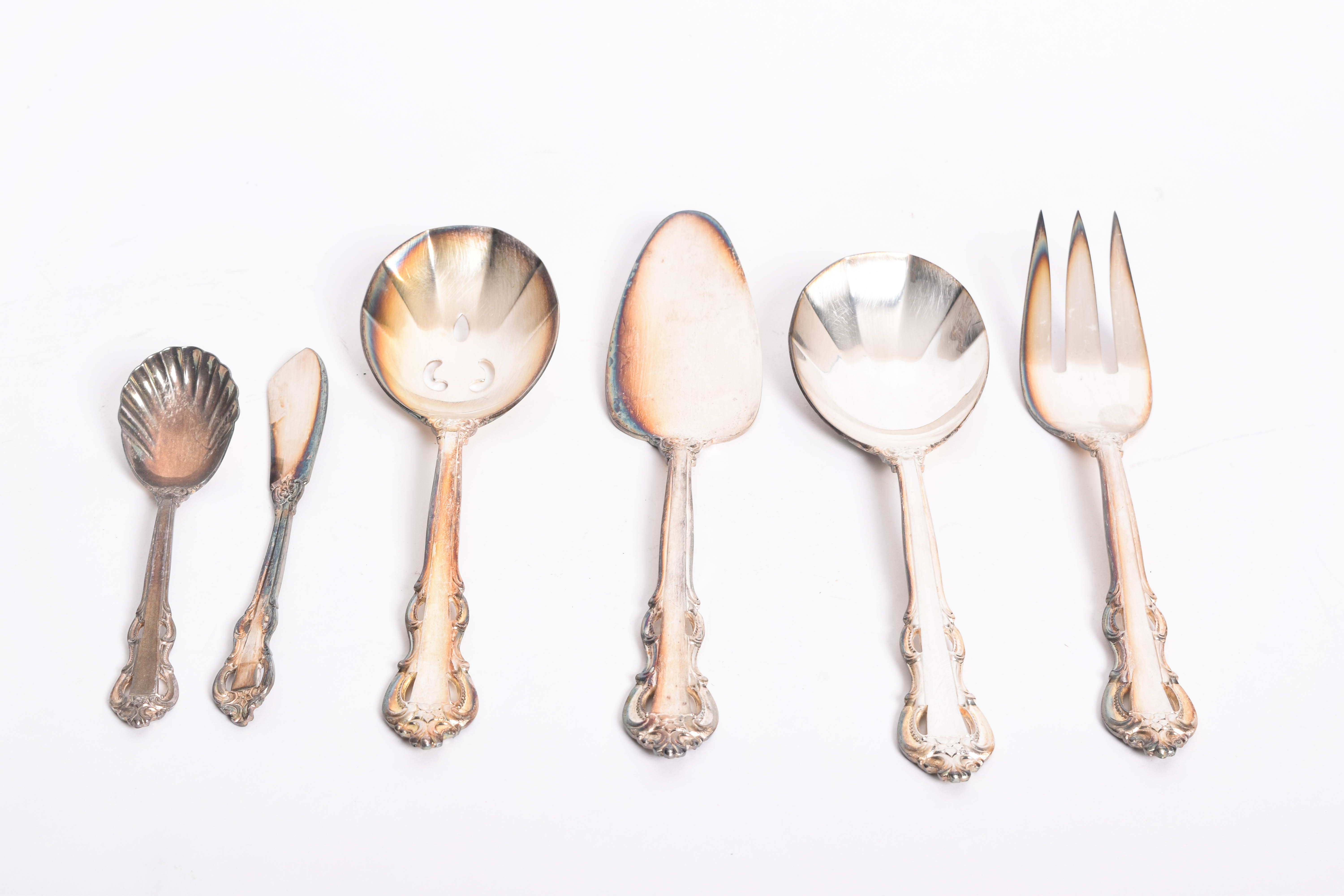 Set of Towle "King Arthur" Silver Plate Flatware