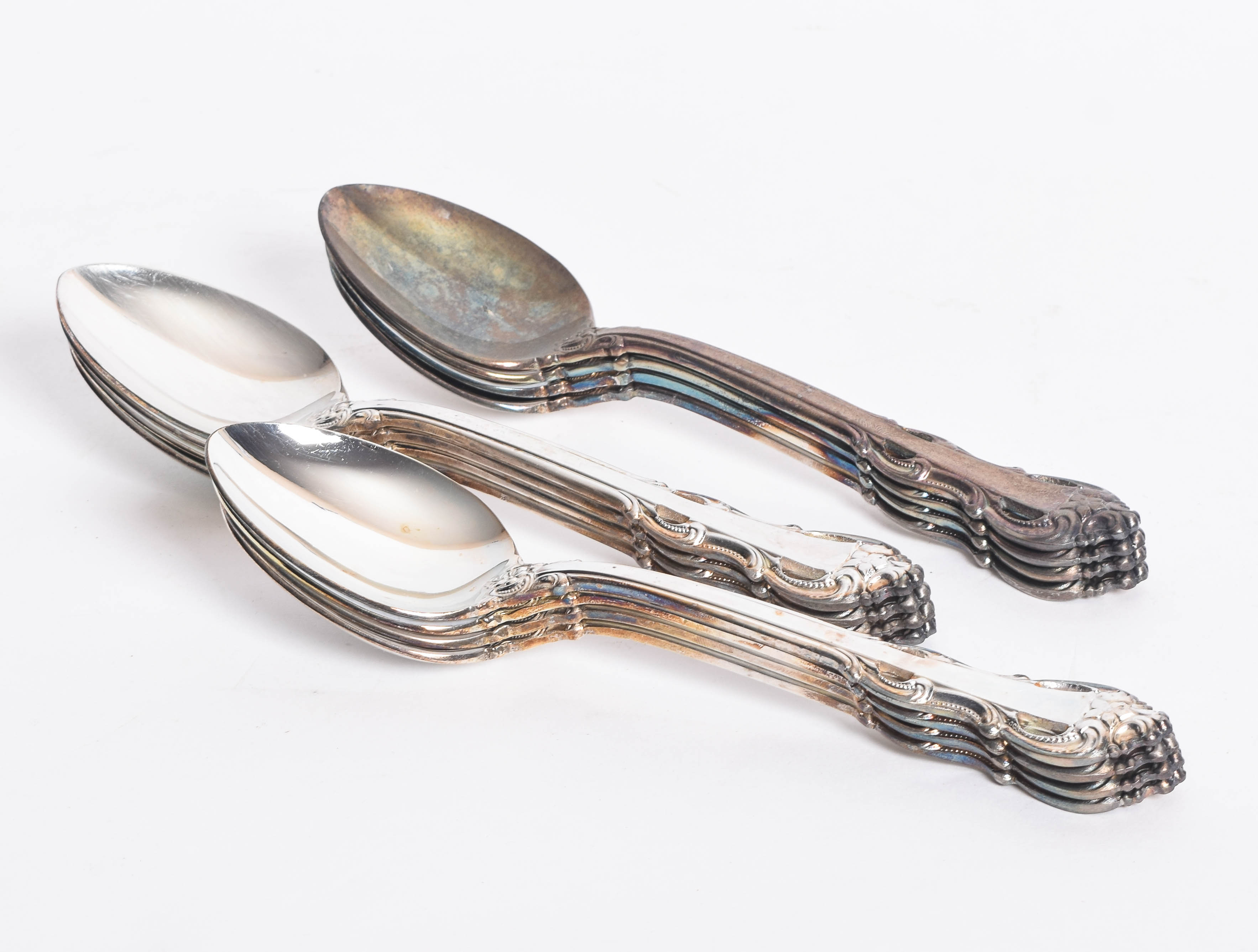 Set of Towle "King Arthur" Silver Plate Flatware