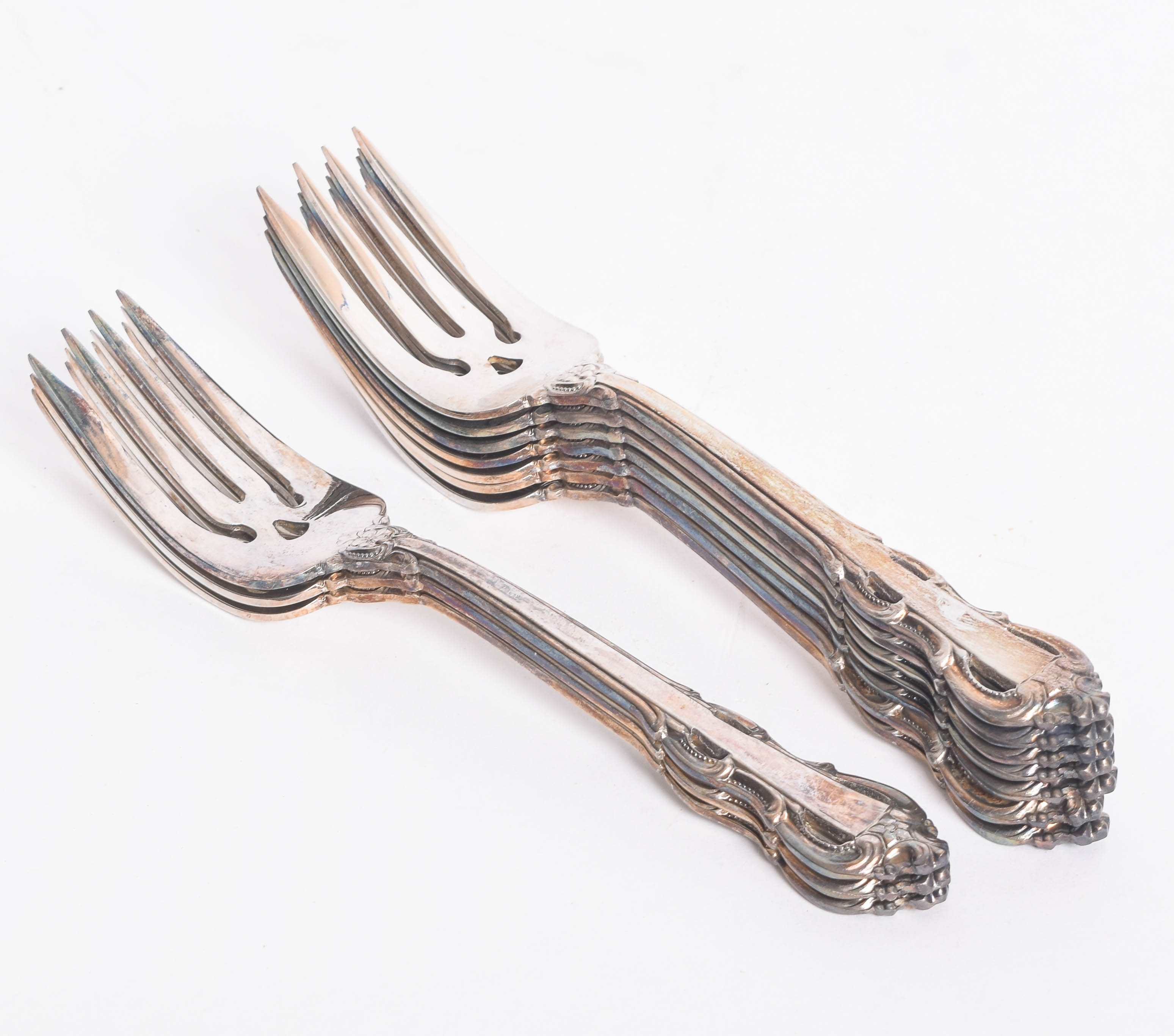 Set of Towle "King Arthur" Silver Plate Flatware