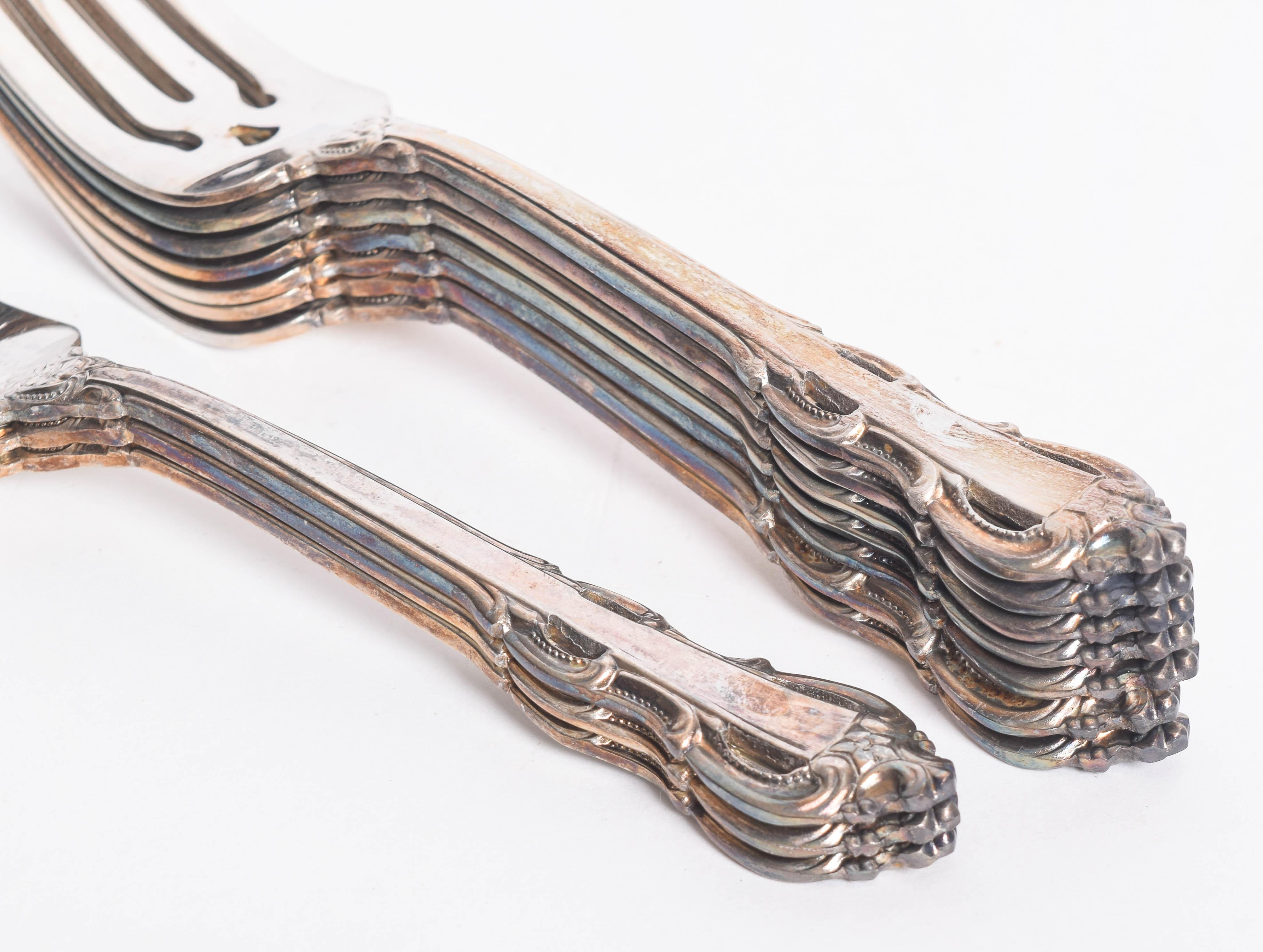 Set of Towle "King Arthur" Silver Plate Flatware