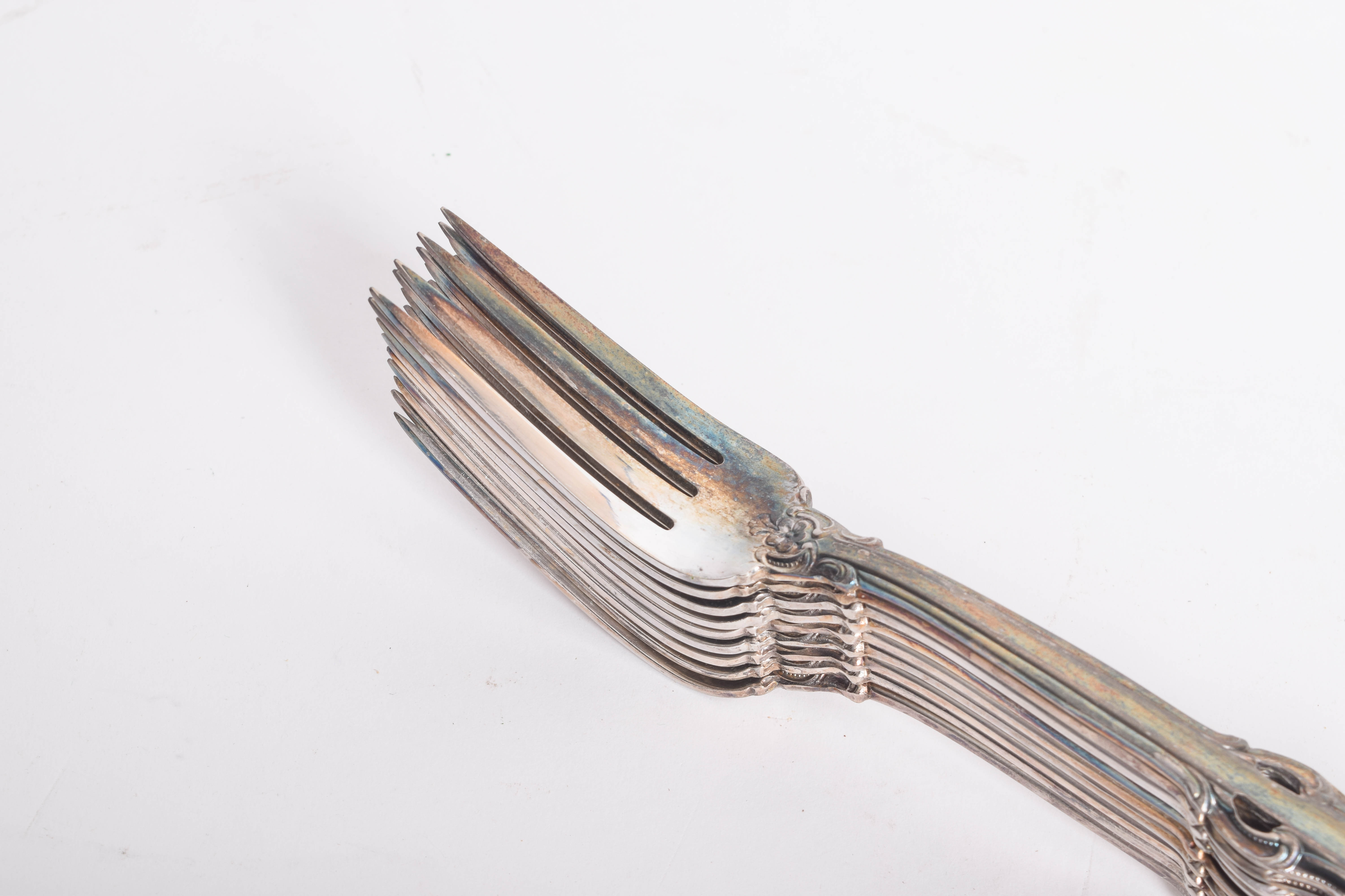 Set of Towle "King Arthur" Silver Plate Flatware