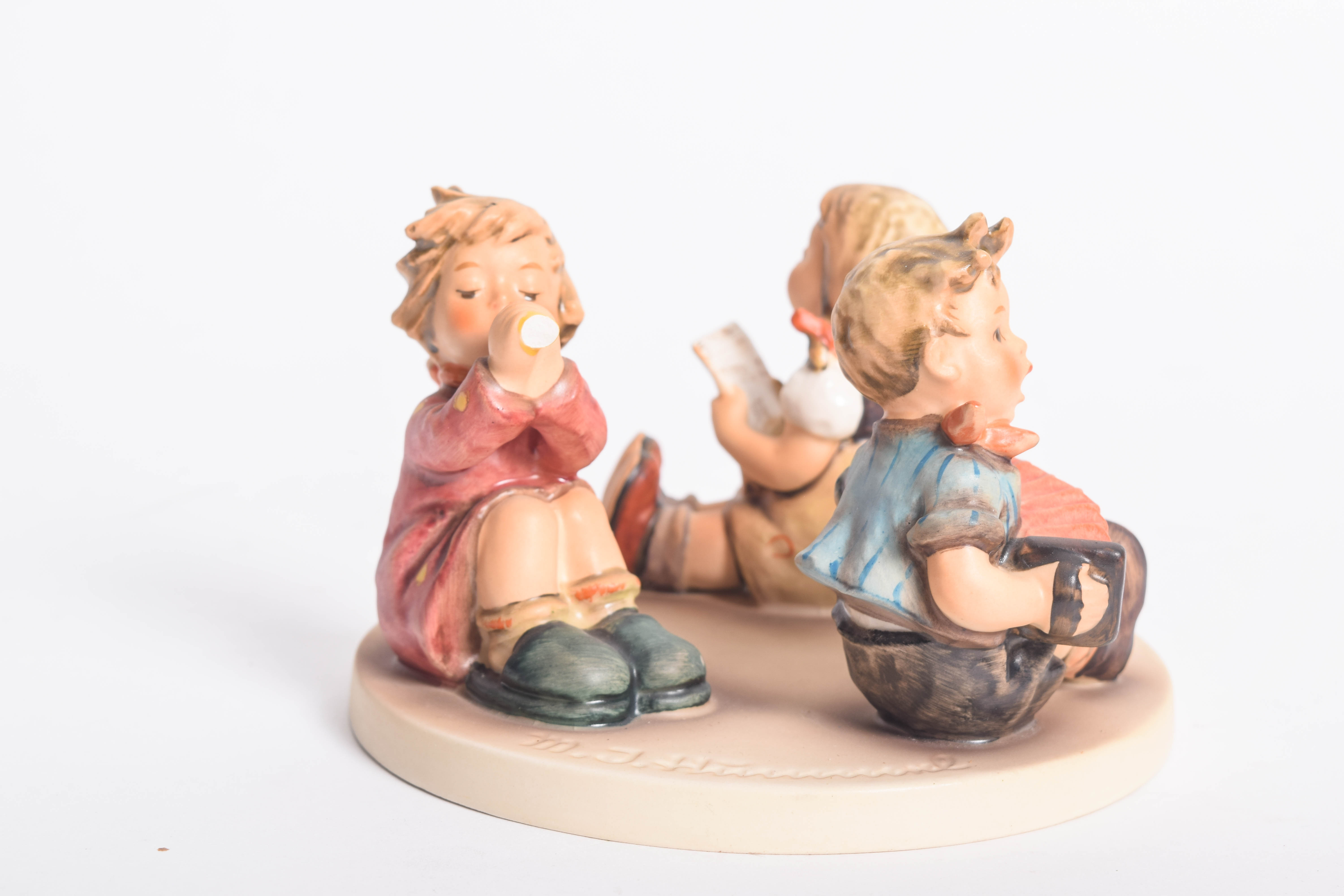 Vintage "Postman" and "Little Band" Hummel Figurines