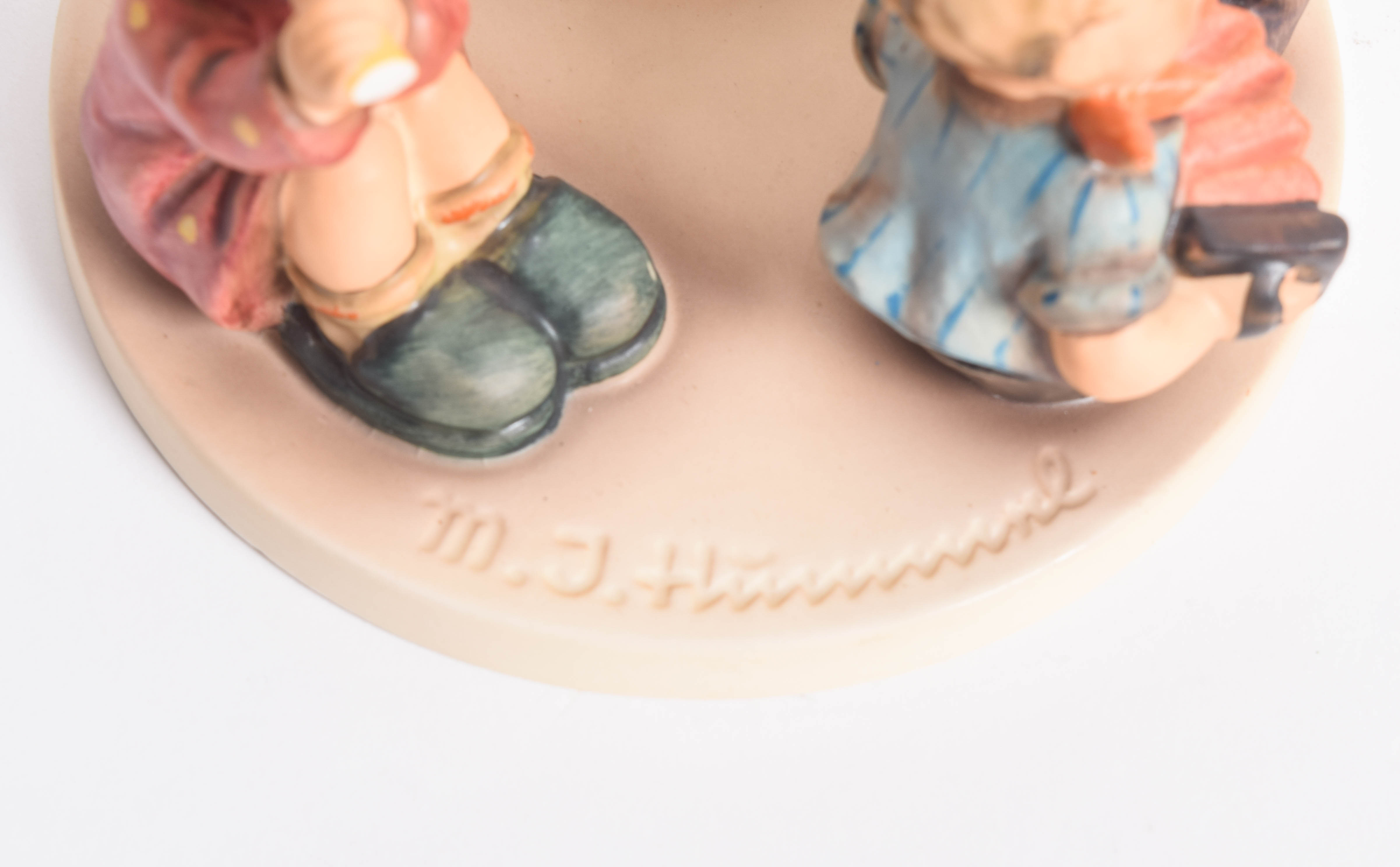 Vintage "Postman" and "Little Band" Hummel Figurines