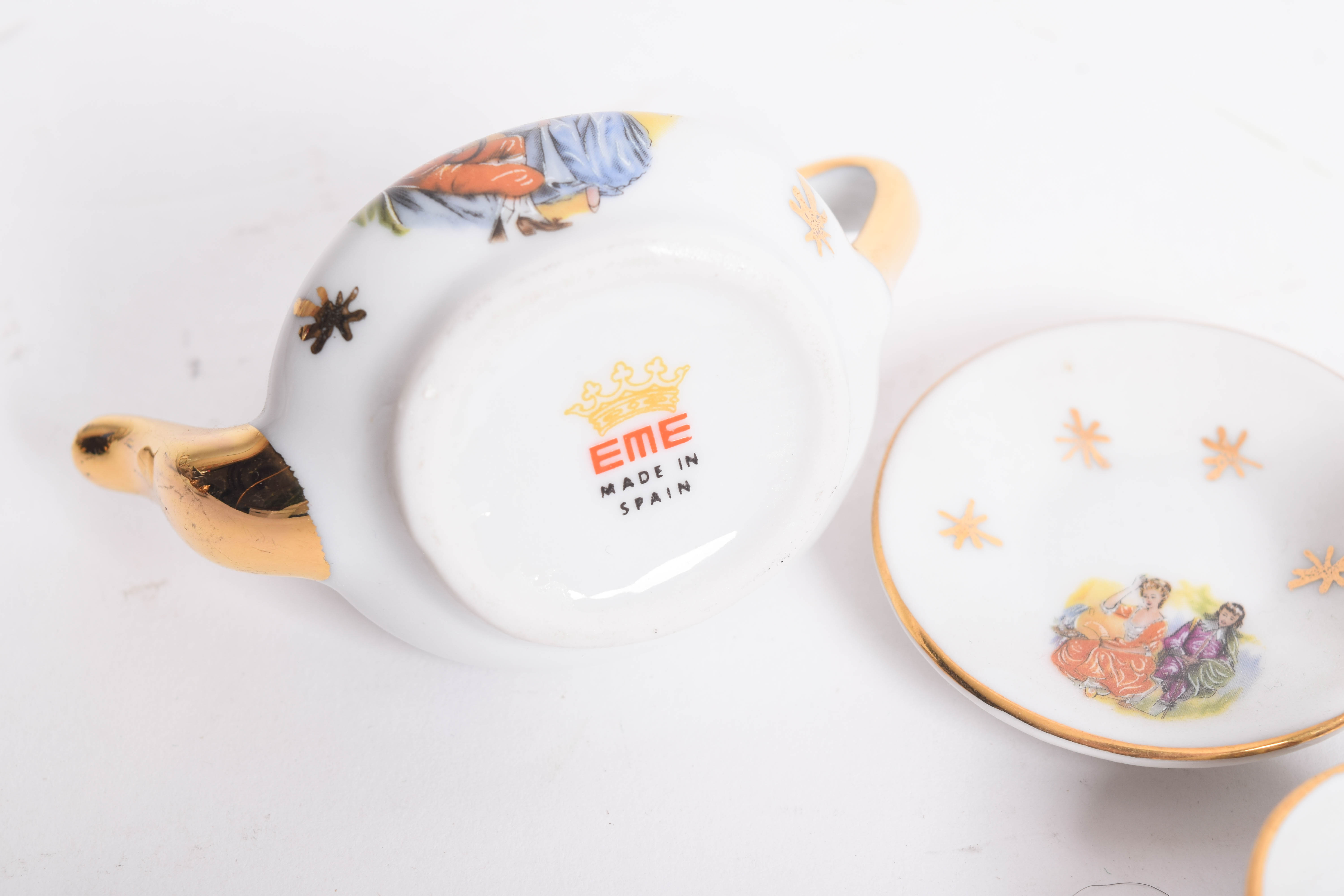 Collection of Vintage Miniature Tea Sets