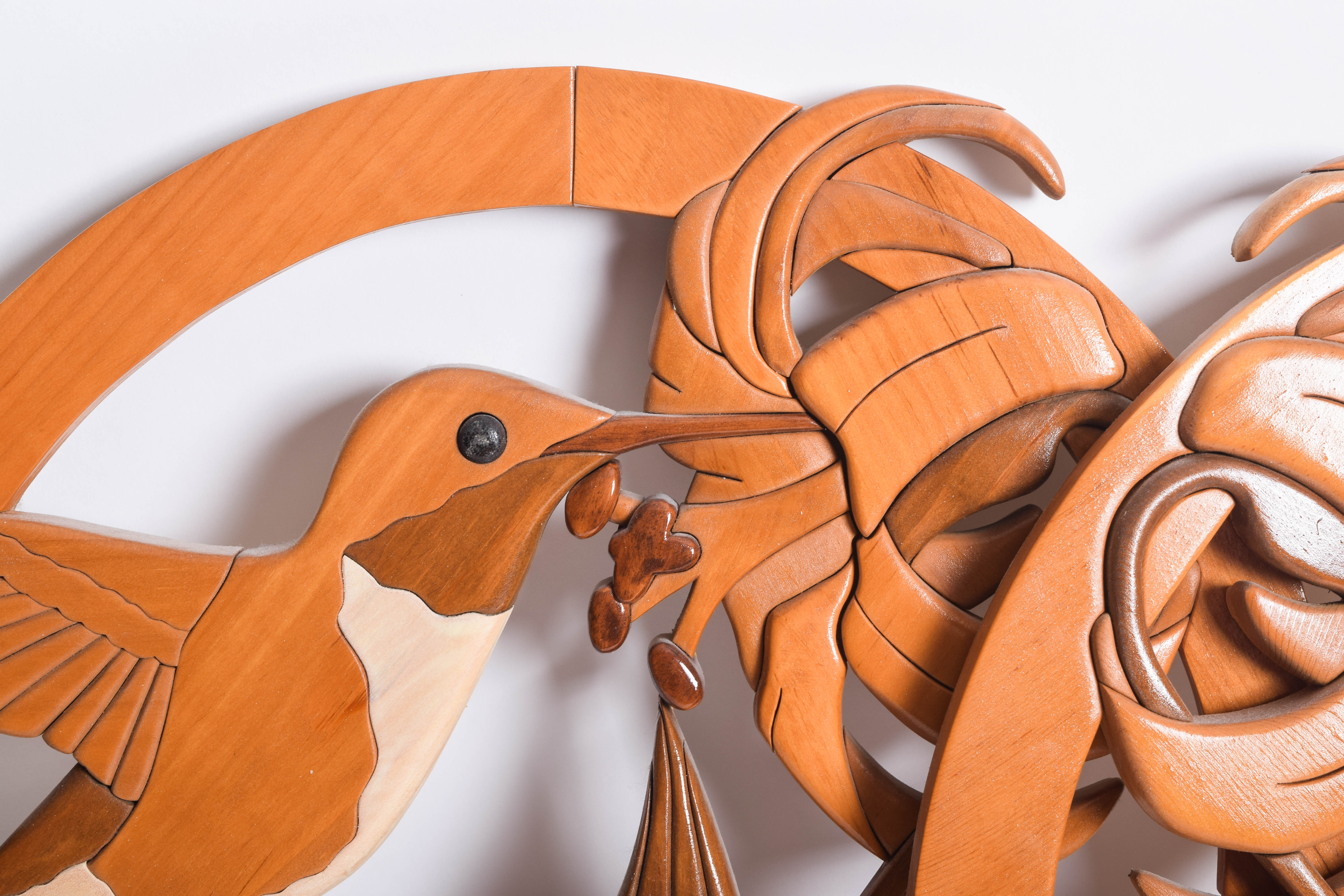 Collection of D. Weindorf Hand Carved Wall Art