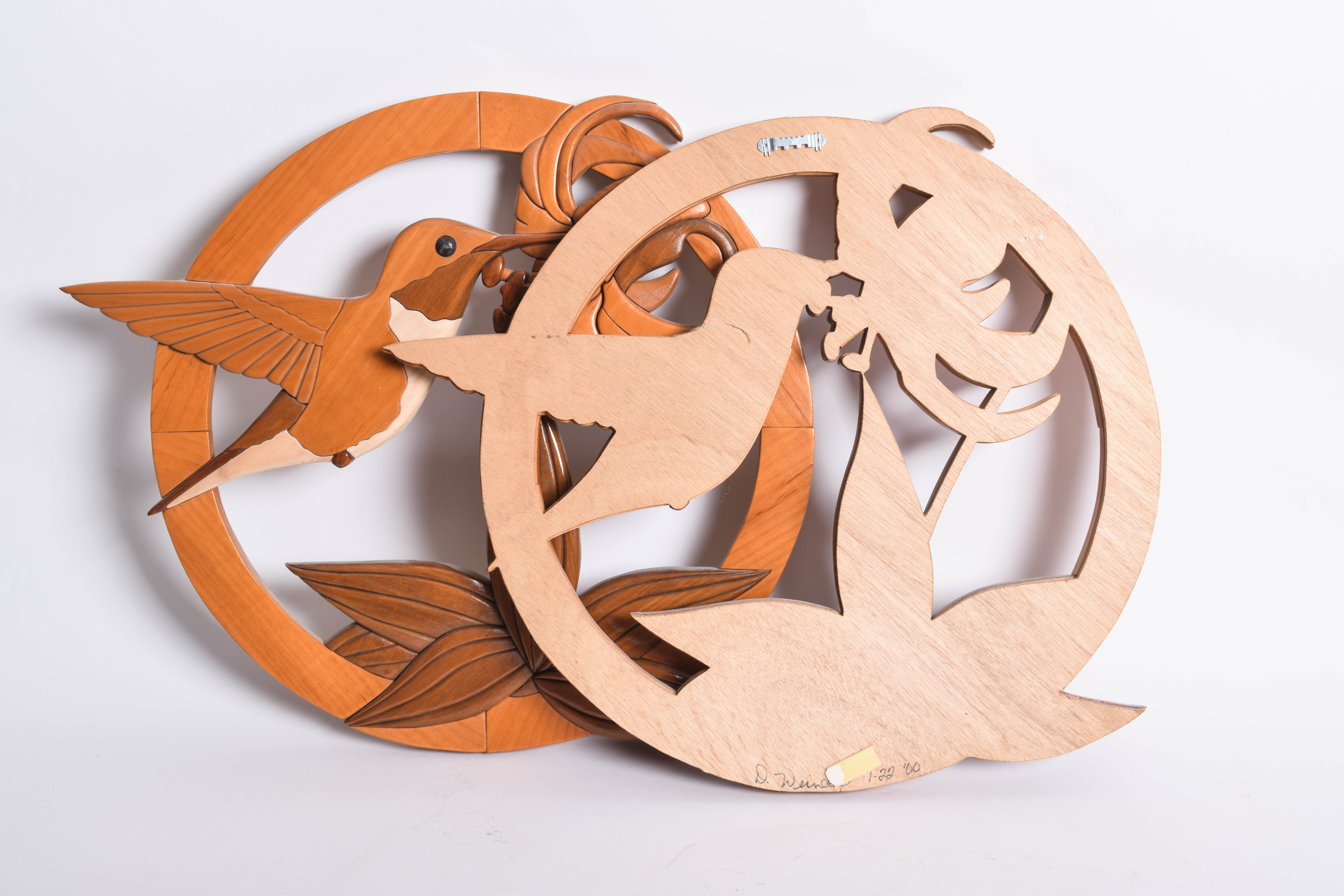 Collection of D. Weindorf Hand Carved Wall Art