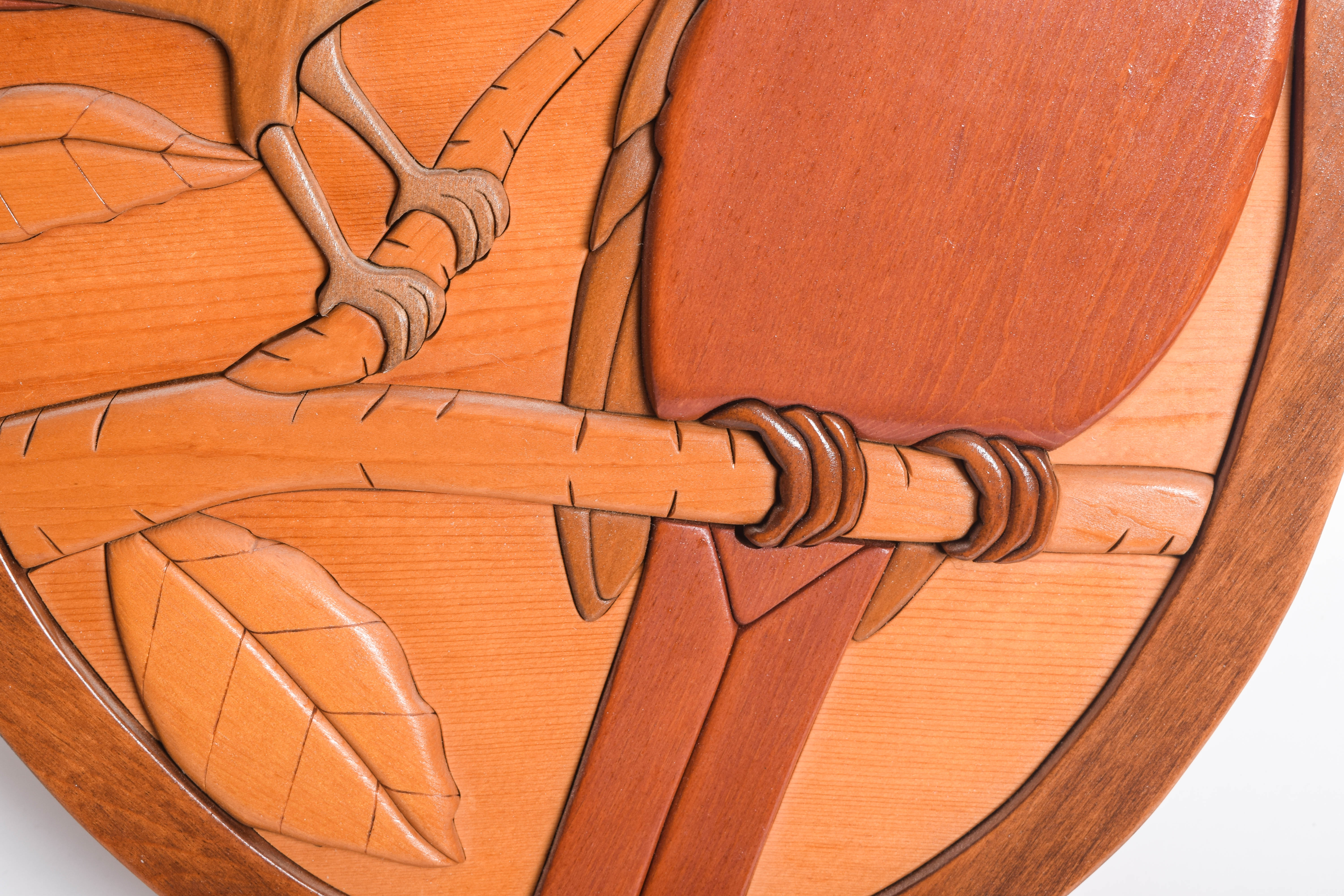 Collection of D. Weindorf Hand Carved Wall Art