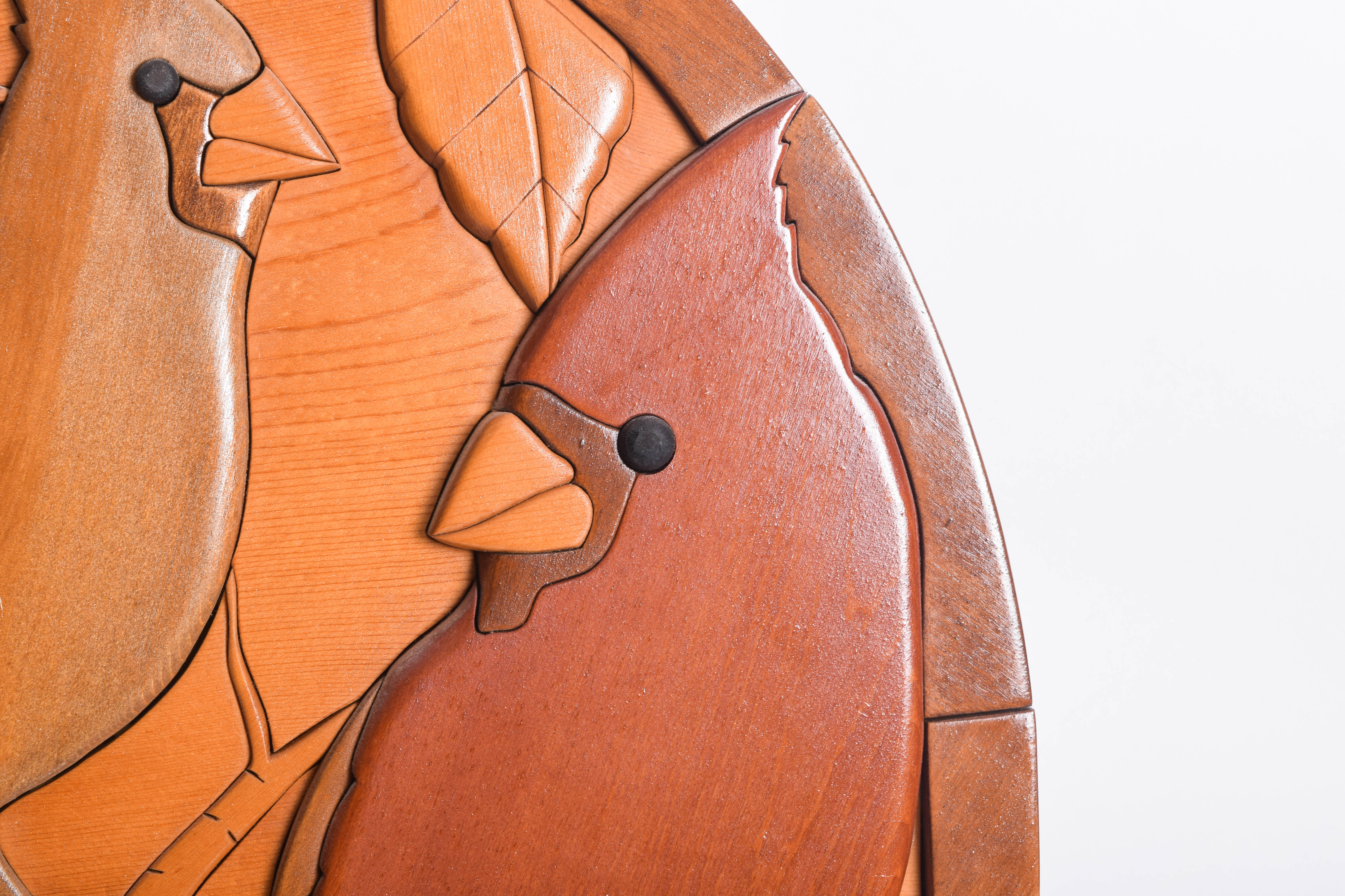 Collection of D. Weindorf Hand Carved Wall Art