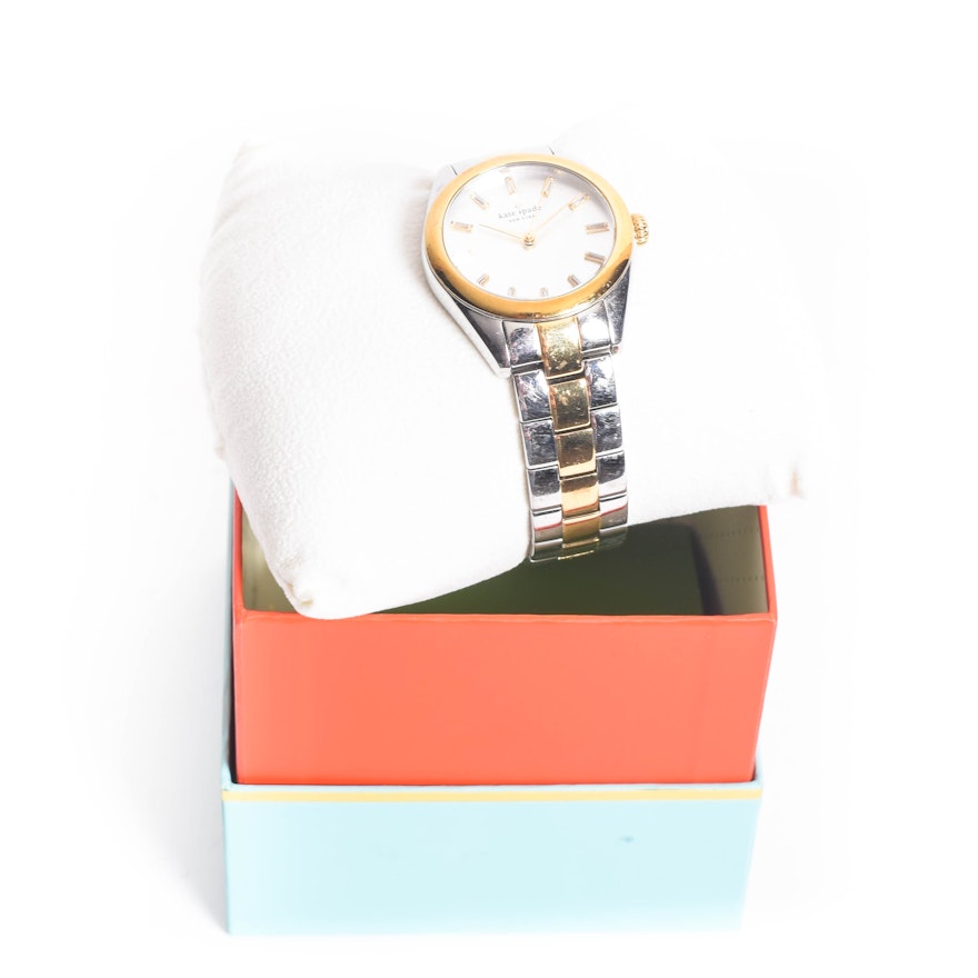 Kate Spade Two-Tone Stainless Steel Wristwatch