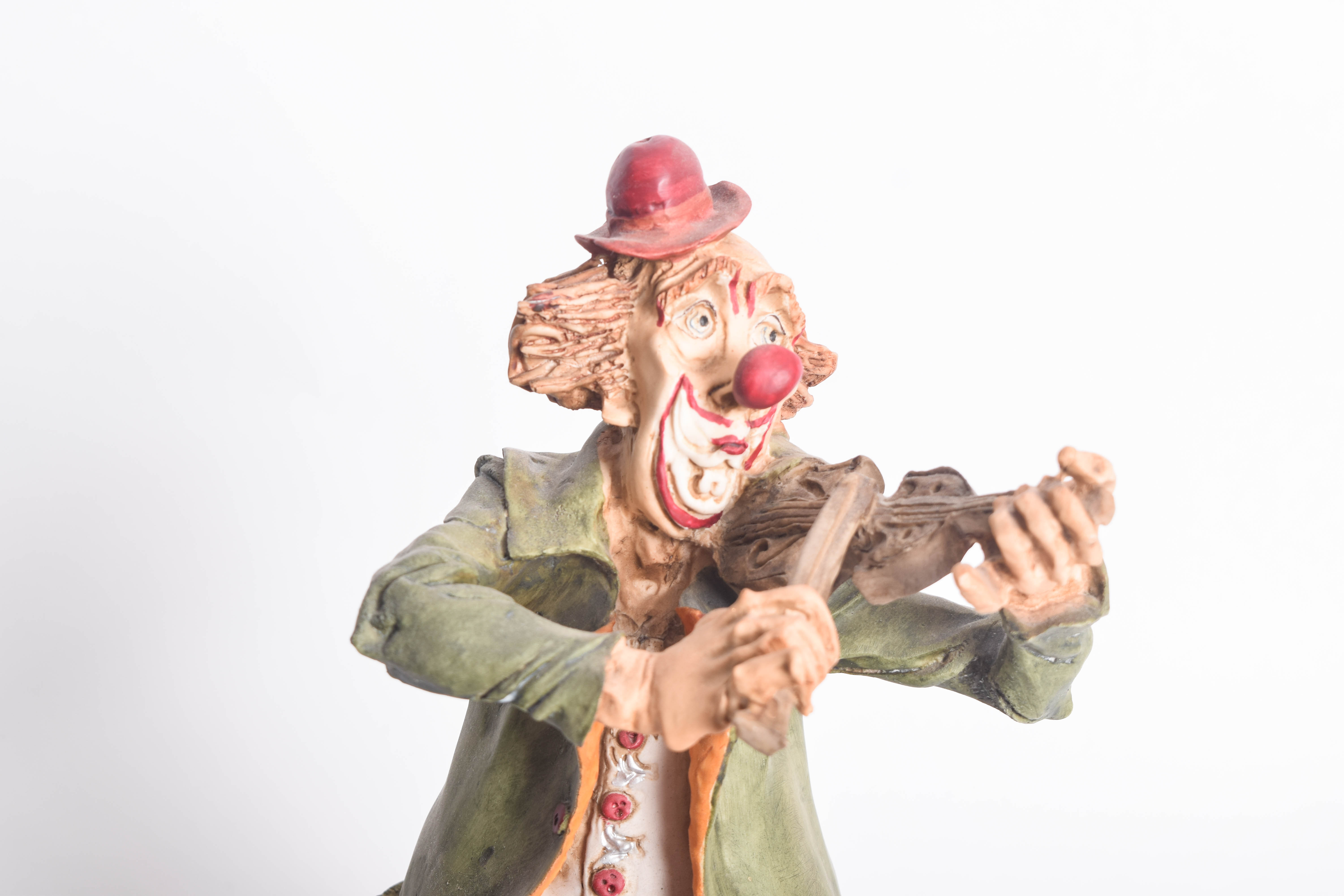 Capodimonte Clown Figurine