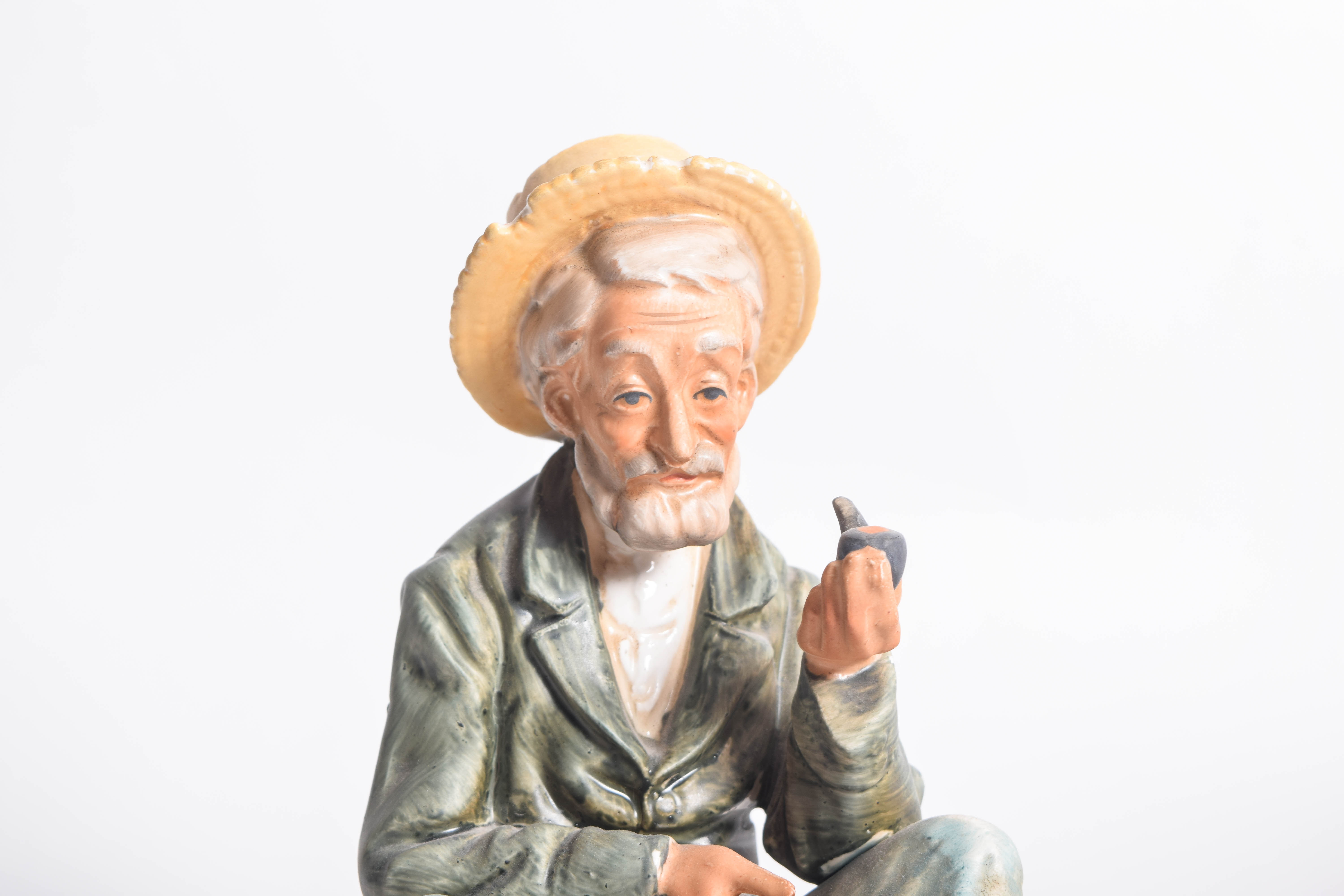 Collection of Italian Porcelain Figurines Featuring Capodimonte