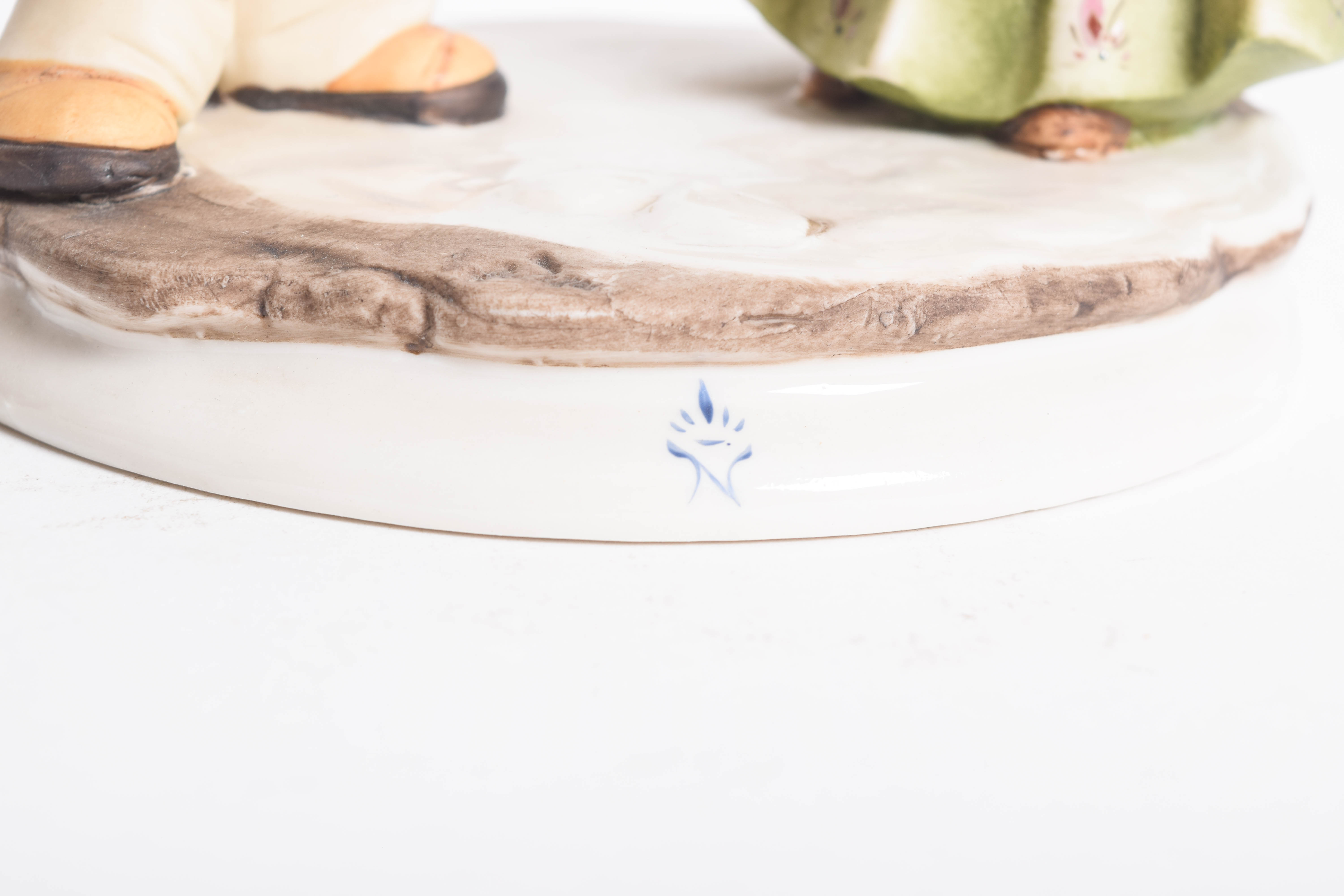 Collection of Italian Porcelain Figurines Featuring Capodimonte