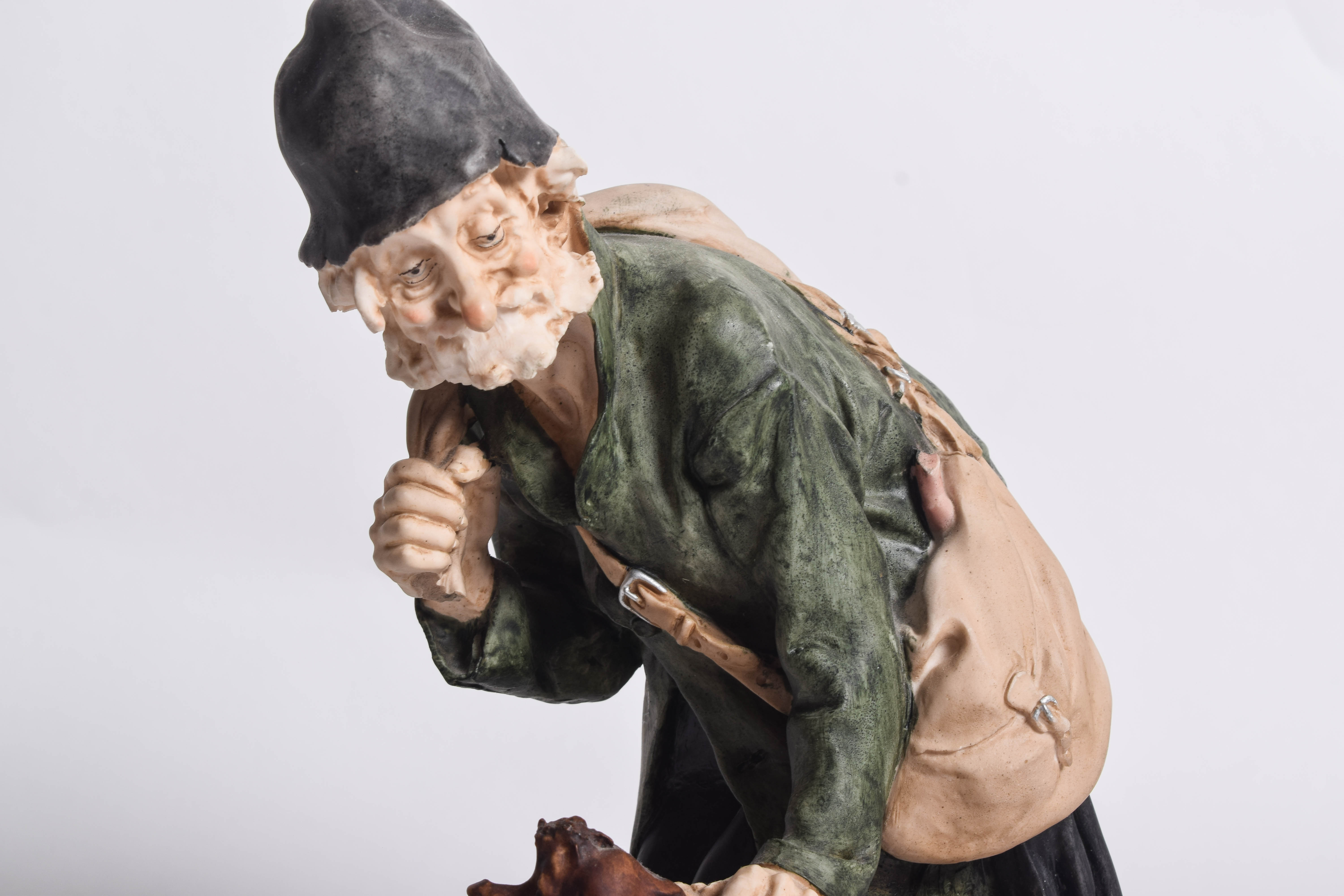 Collection of Italian Porcelain Figurines Featuring Capodimonte